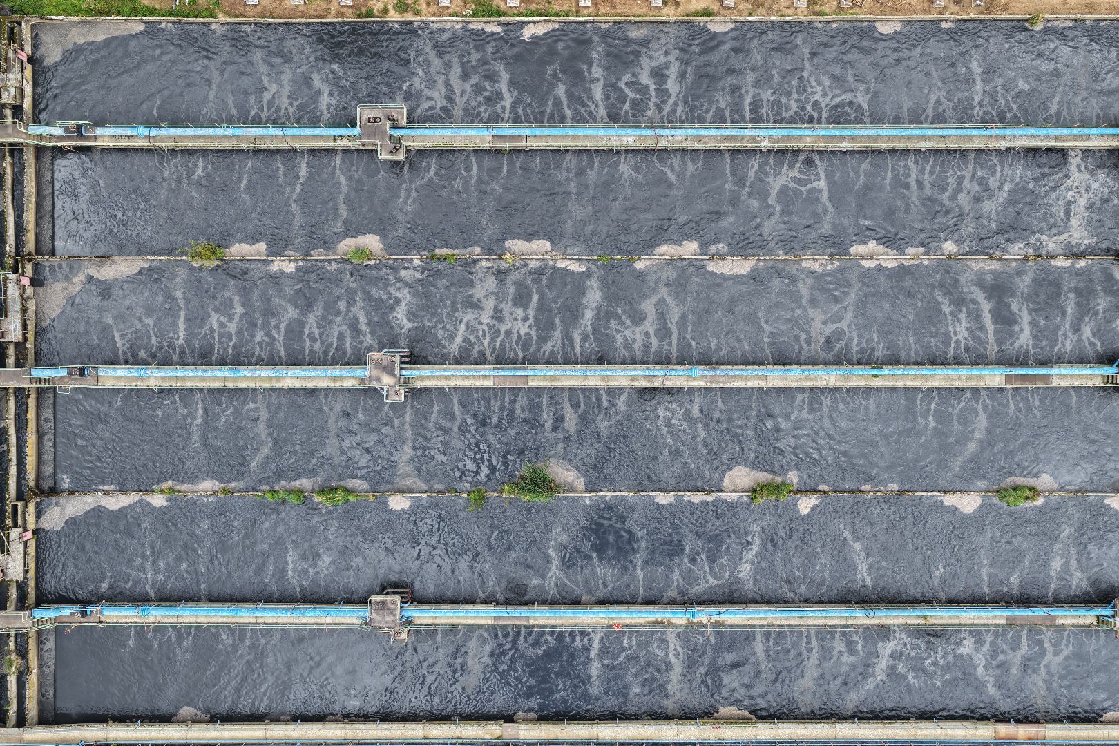 видео с коптера, очистные в сергиевом посаде, экология подмосковья,