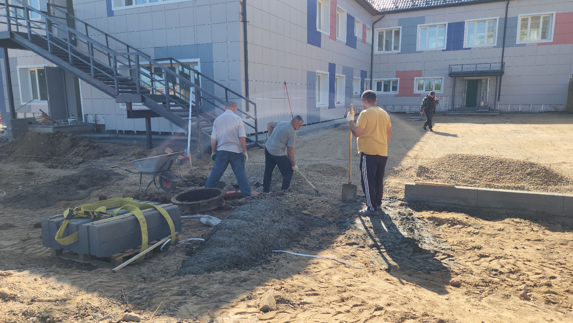 Руза , капитальный ремонт детского сада, колюбакино, Строительство ,