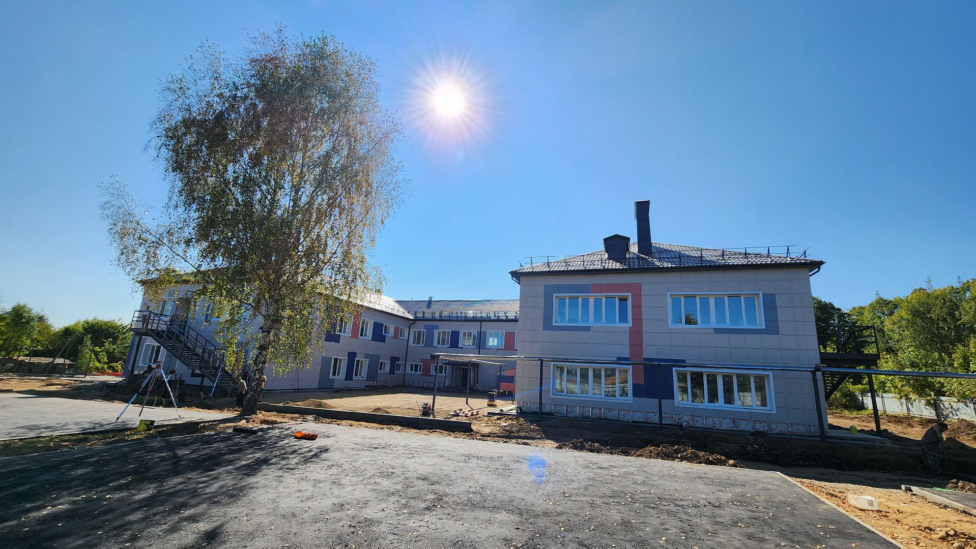 Руза , капитальный ремонт детского сада, колюбакино, Строительство ,