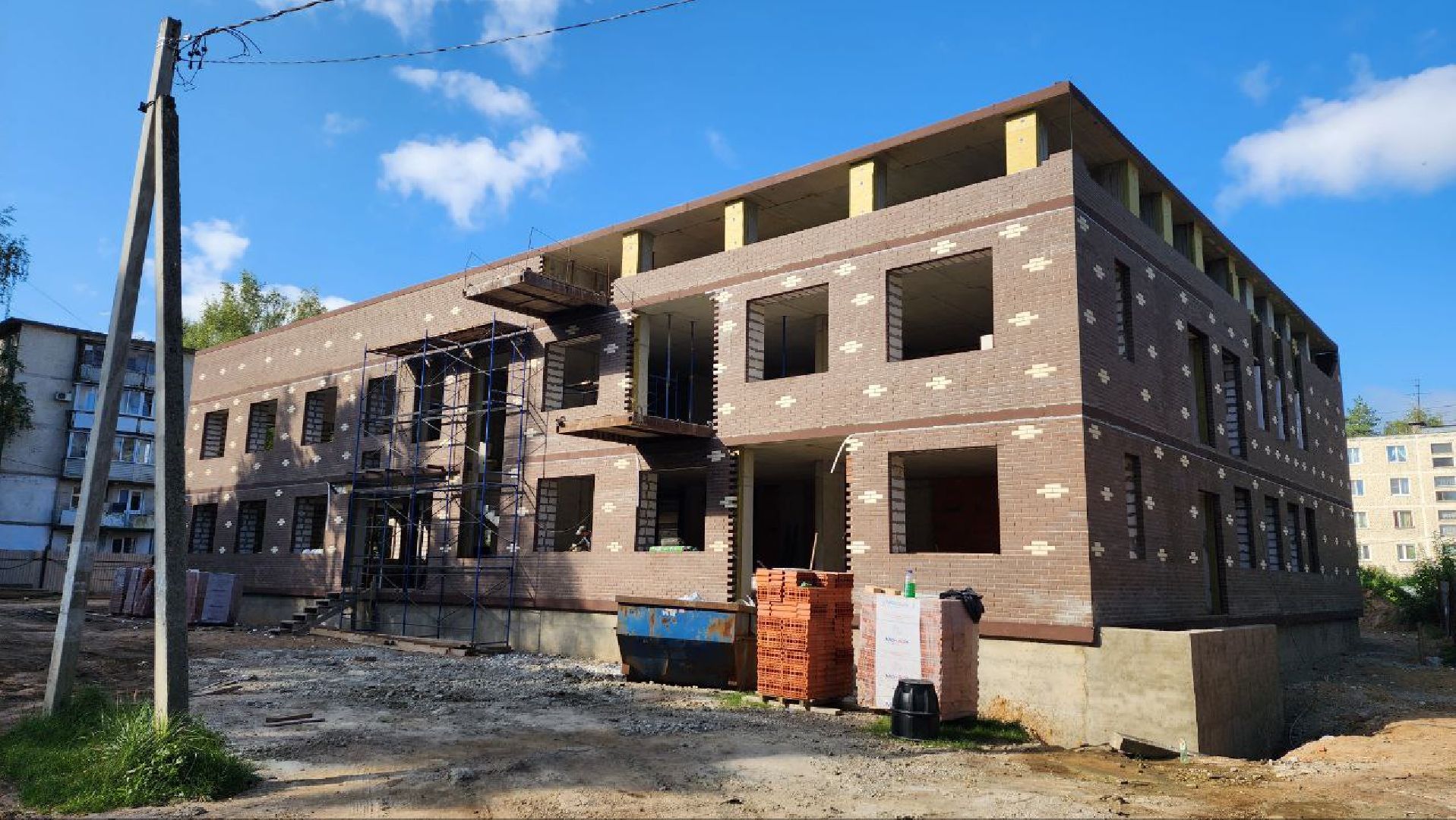 Дмитров, Пристройка к детсаду Сказка, Минобразования,