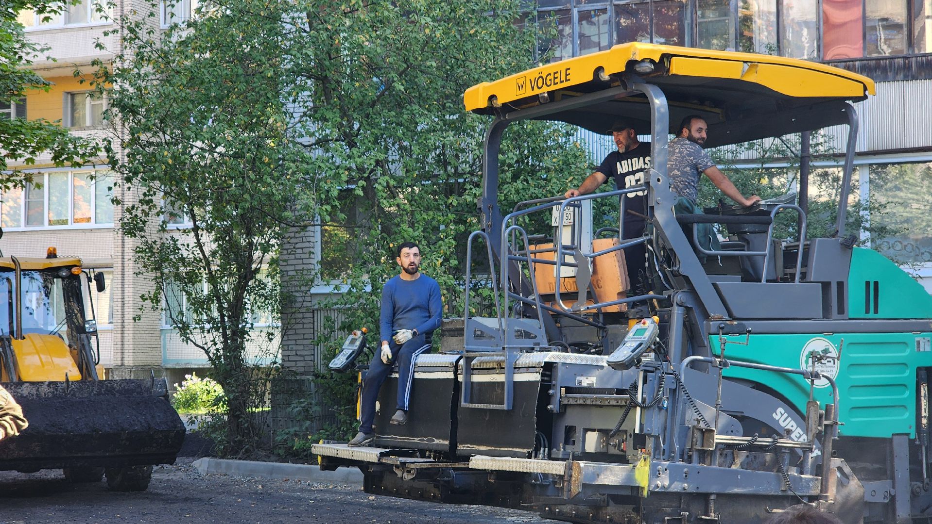 новый асфальт, благоустройство , кбдт, протвино,