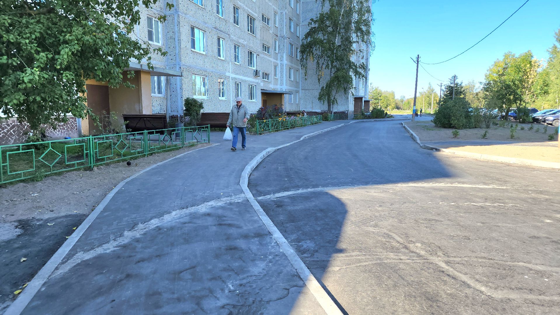 благоустройство дворов, давыдово, орехово-зуевский округ,