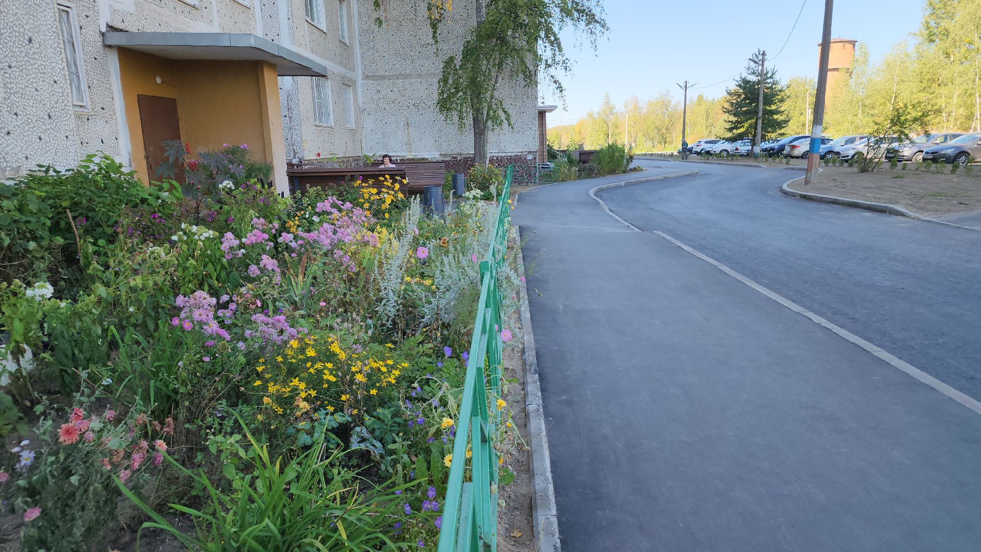 благоустройство дворов, давыдово, орехово-зуевский округ,