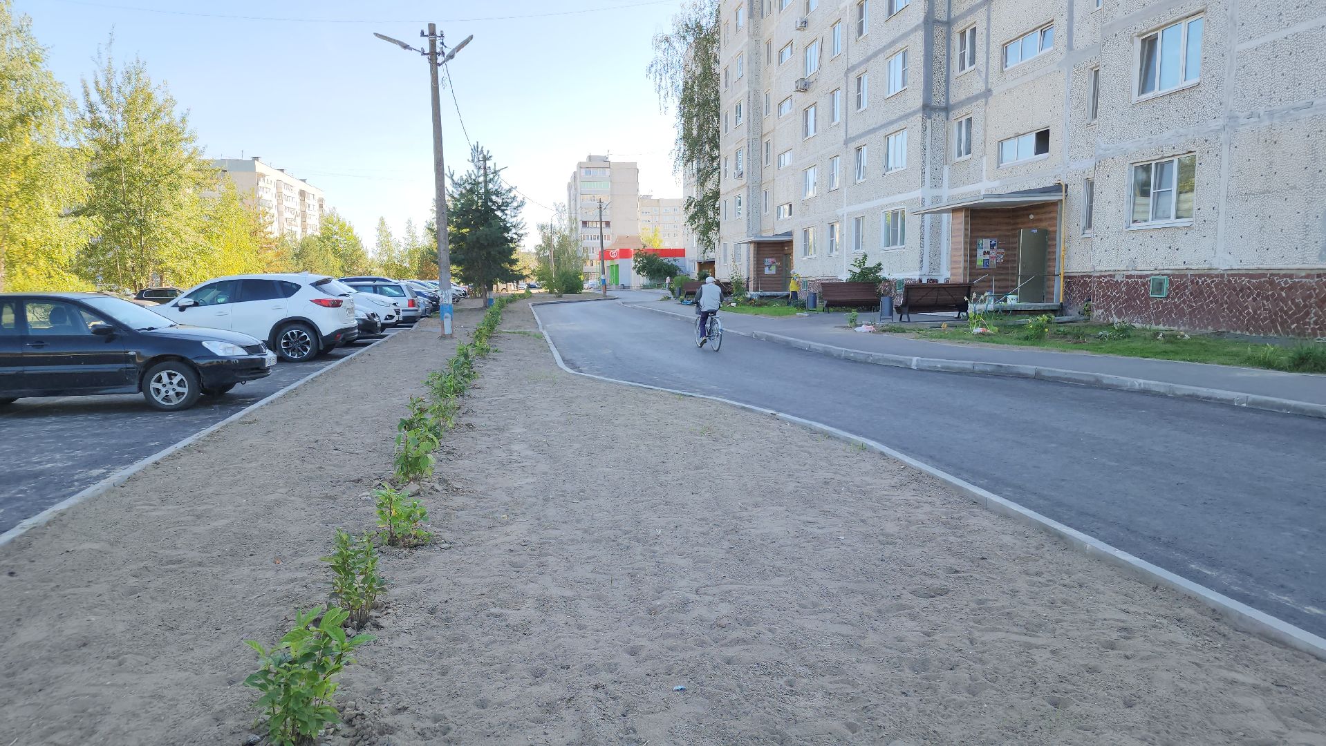 благоустройство дворов, давыдово, орехово-зуевский округ,