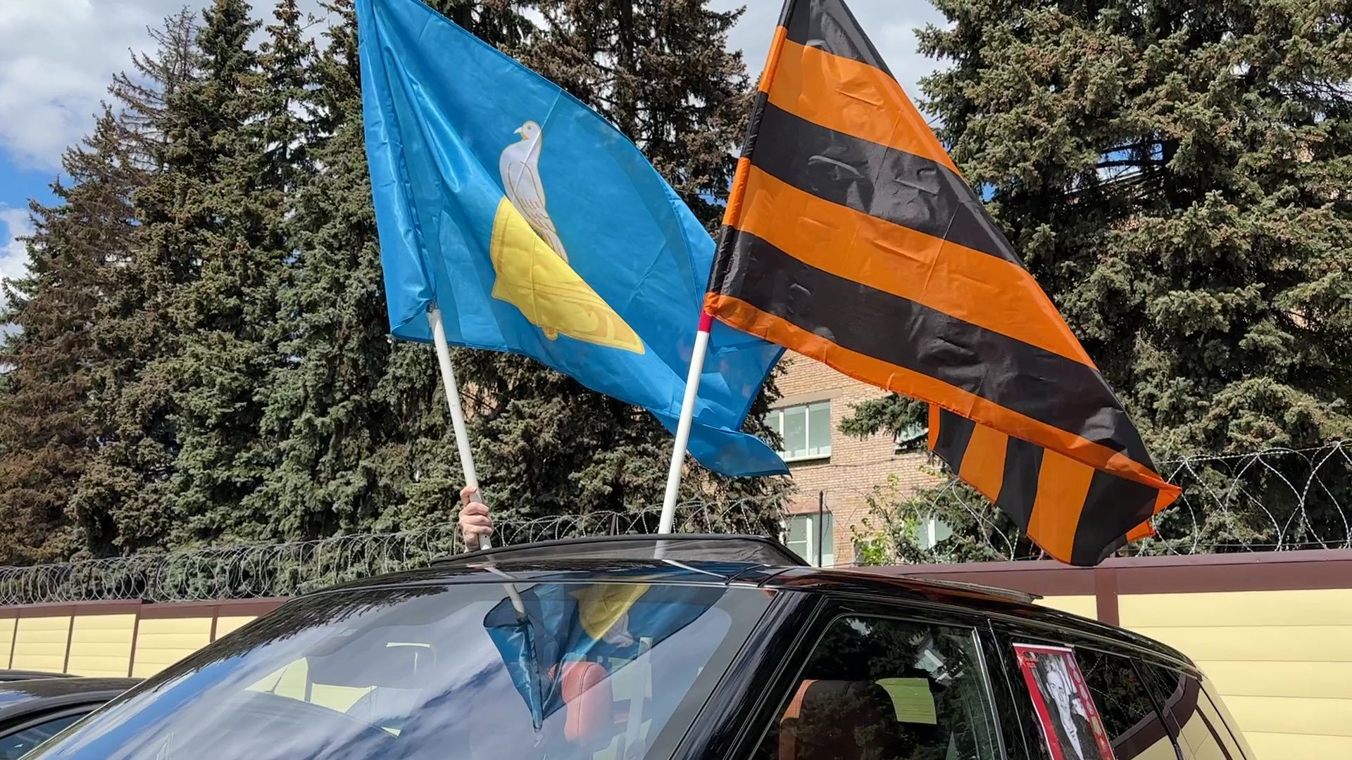 Реутов, Бессмертный автополк, колонна, шествие