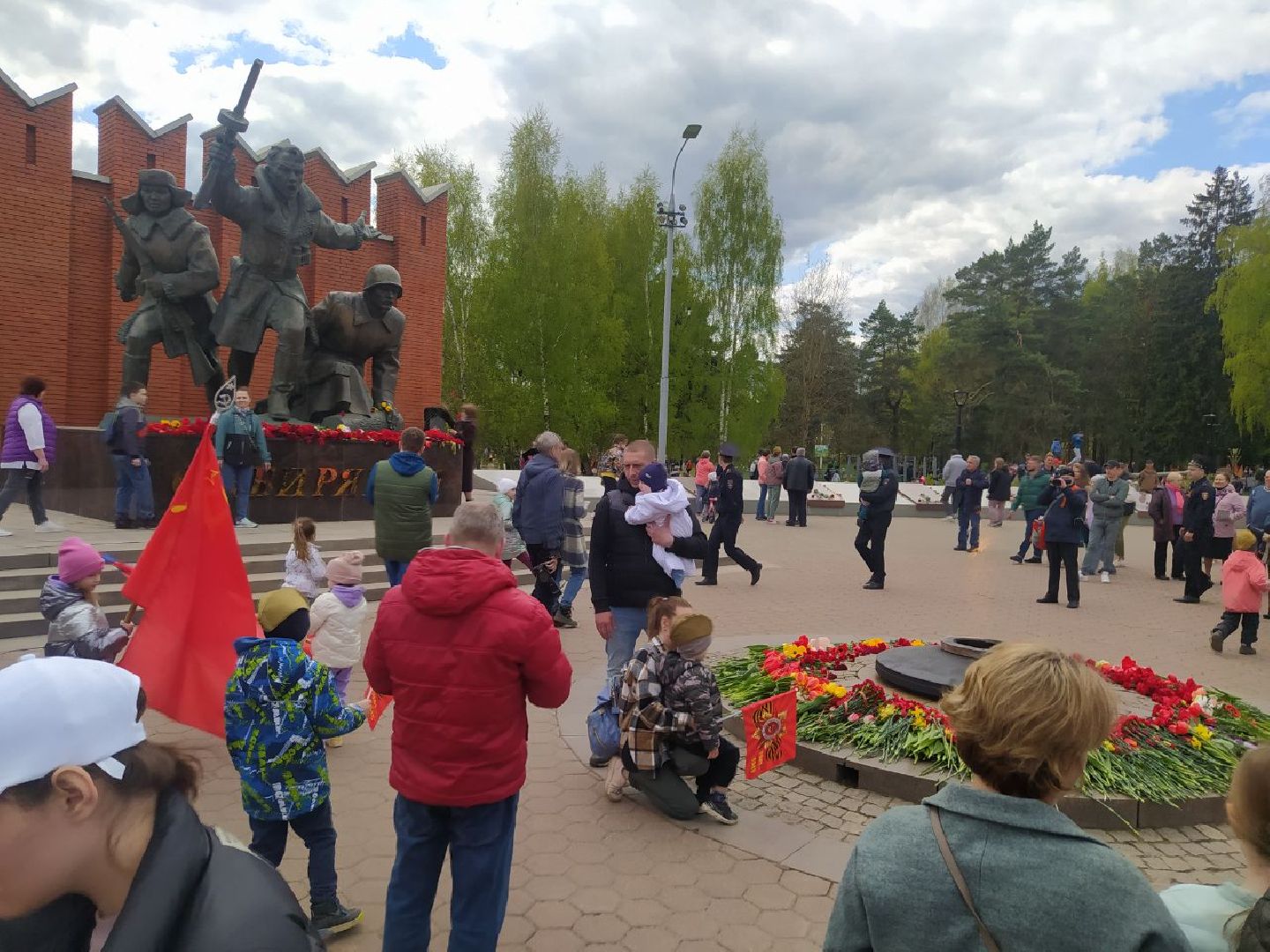 Снегири, День победы, 9 мая