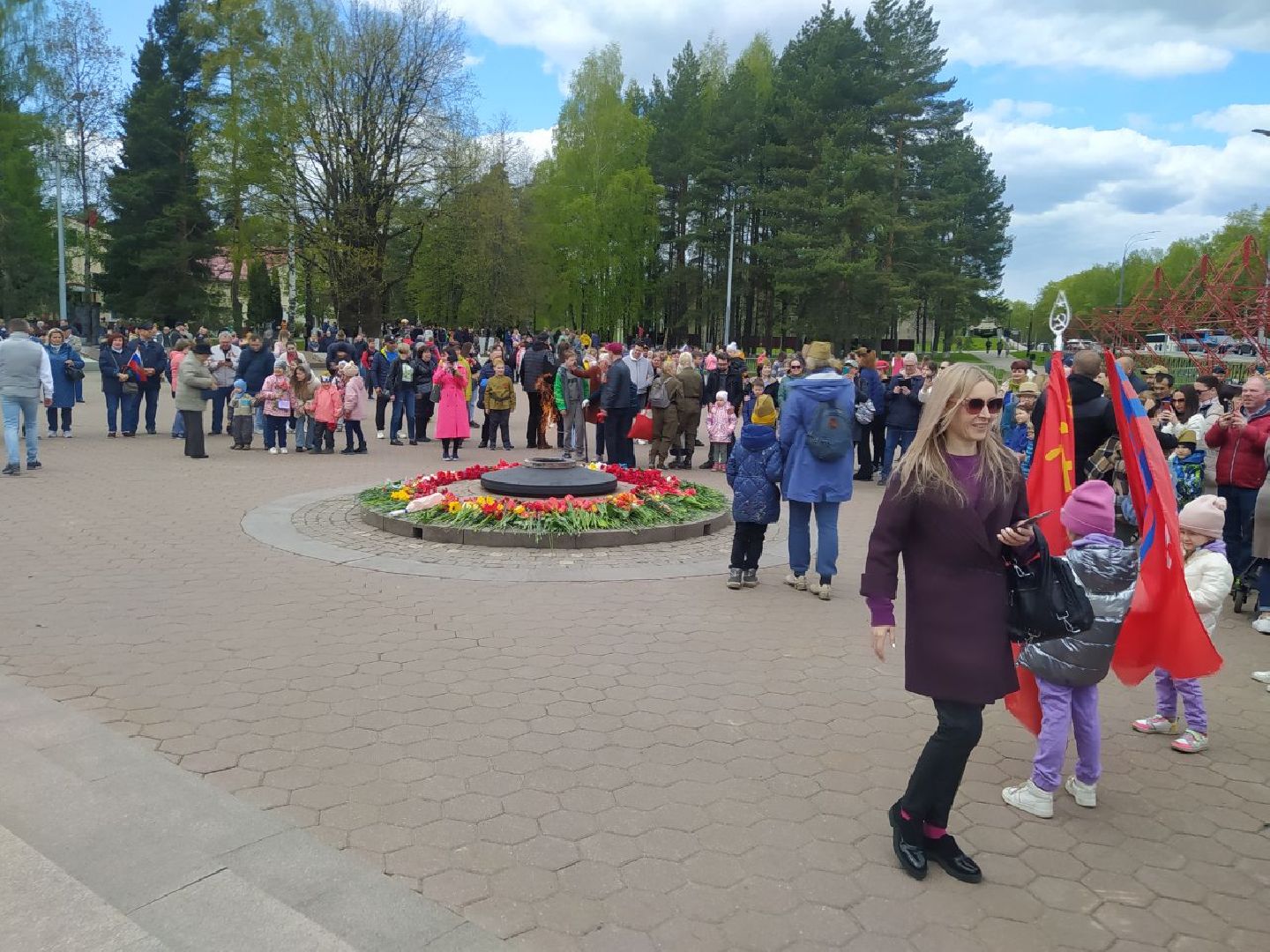 Снегири, День победы, 9 мая