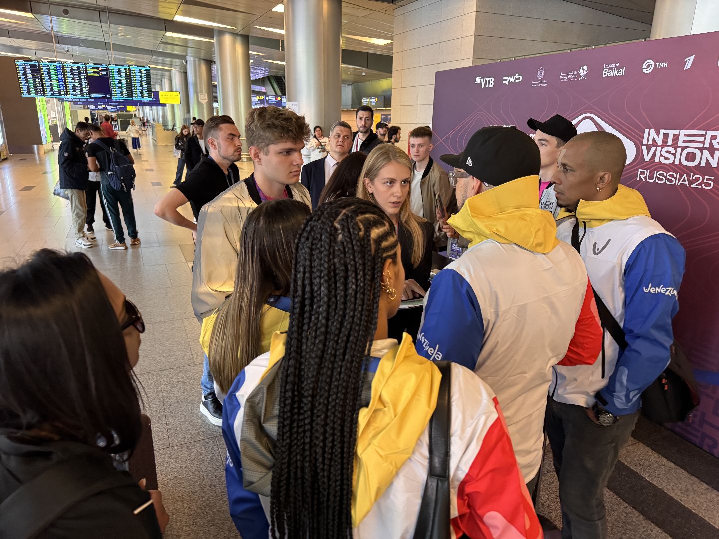 Интервидение-2025, Венесуэла, Омар Аседо, Внуково, волонтры подмосковья,