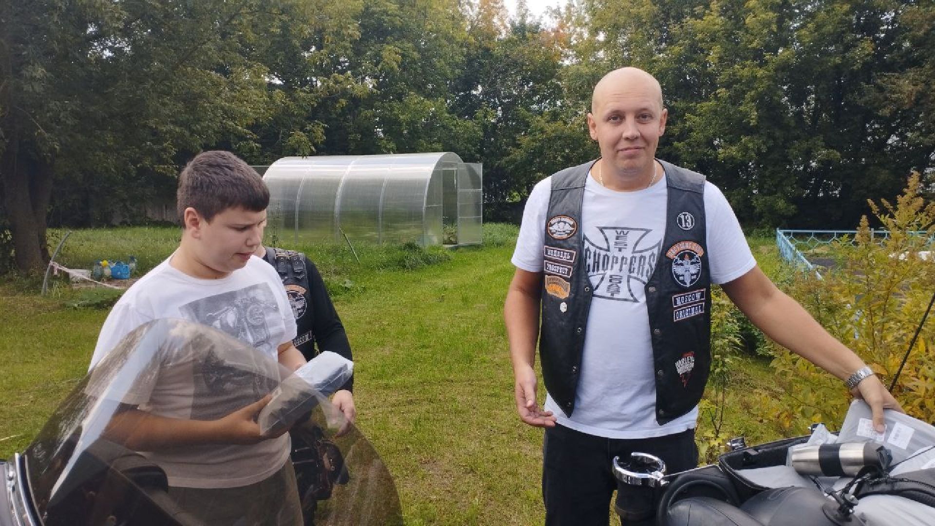 ивантеевка, центр социальной реабилитации, центр социального обслуживания, дети с овз, байкеры, встреча, мотогонки, байк-шоу, дети с особенностями развития,