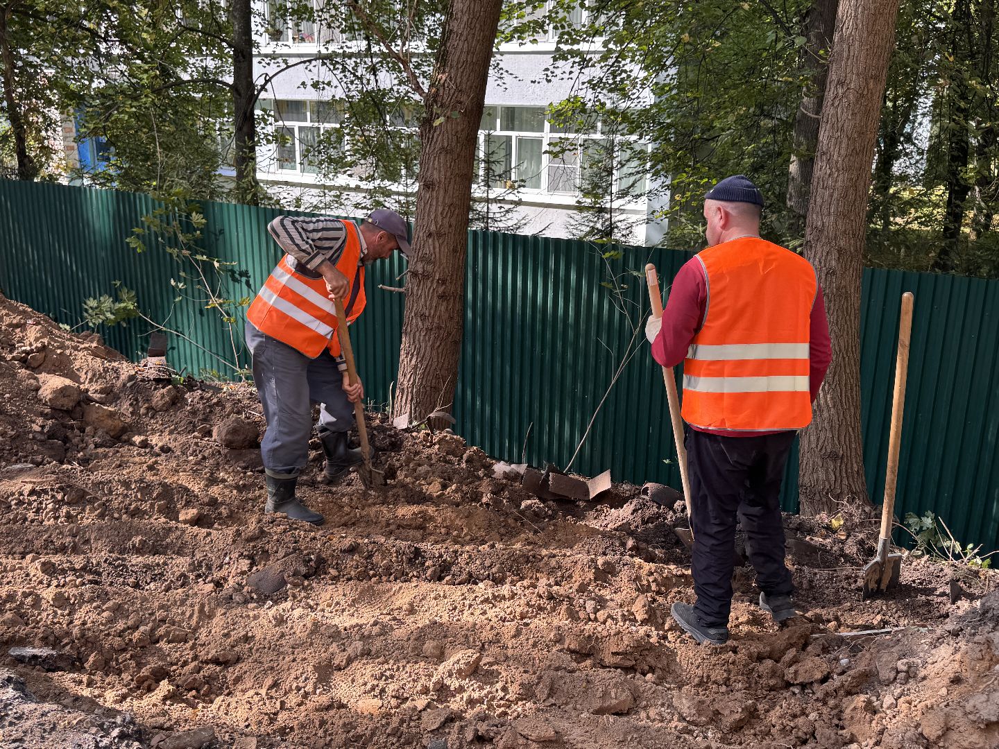 Барвиха, Замена теплотрассы, Одинцово ЖКХ,