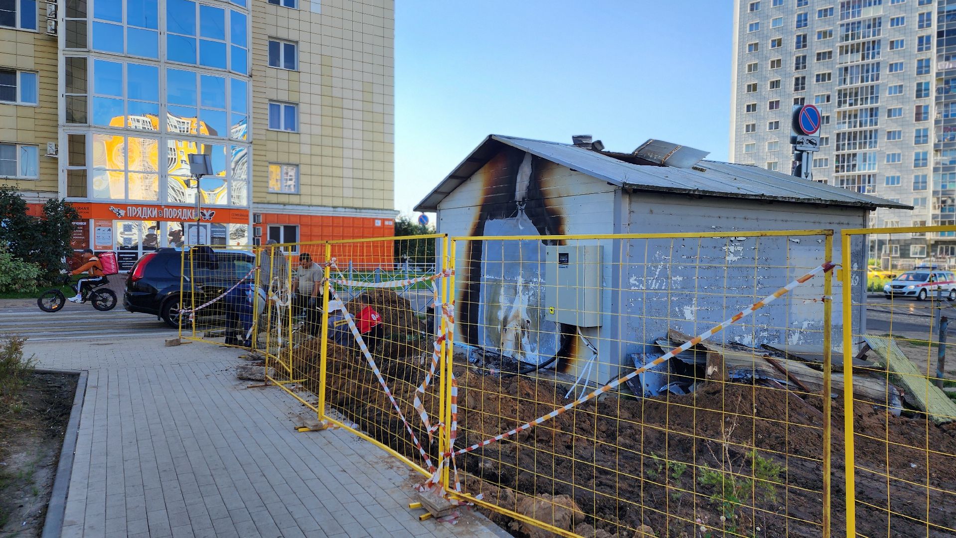 солнечногорск, поселок голубое, канализация, насосная станция,