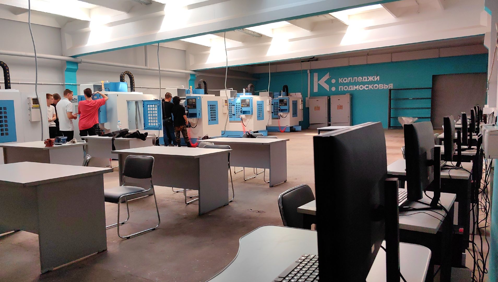 колледж, станки с чпу, 3D-моделирование, мастерская, студент,