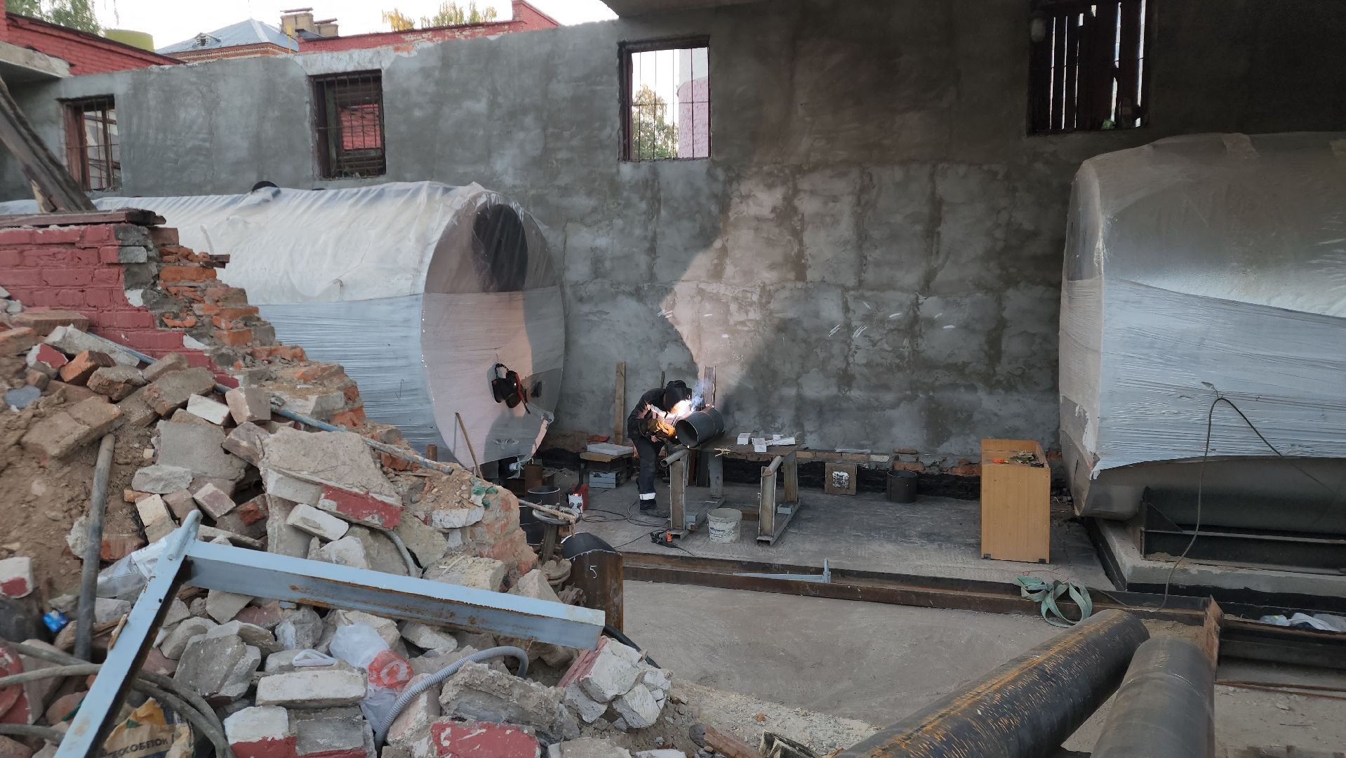 жкх, котельная,  капитальный ремонт котельной, пушкинский городской округ, ивантеевка,