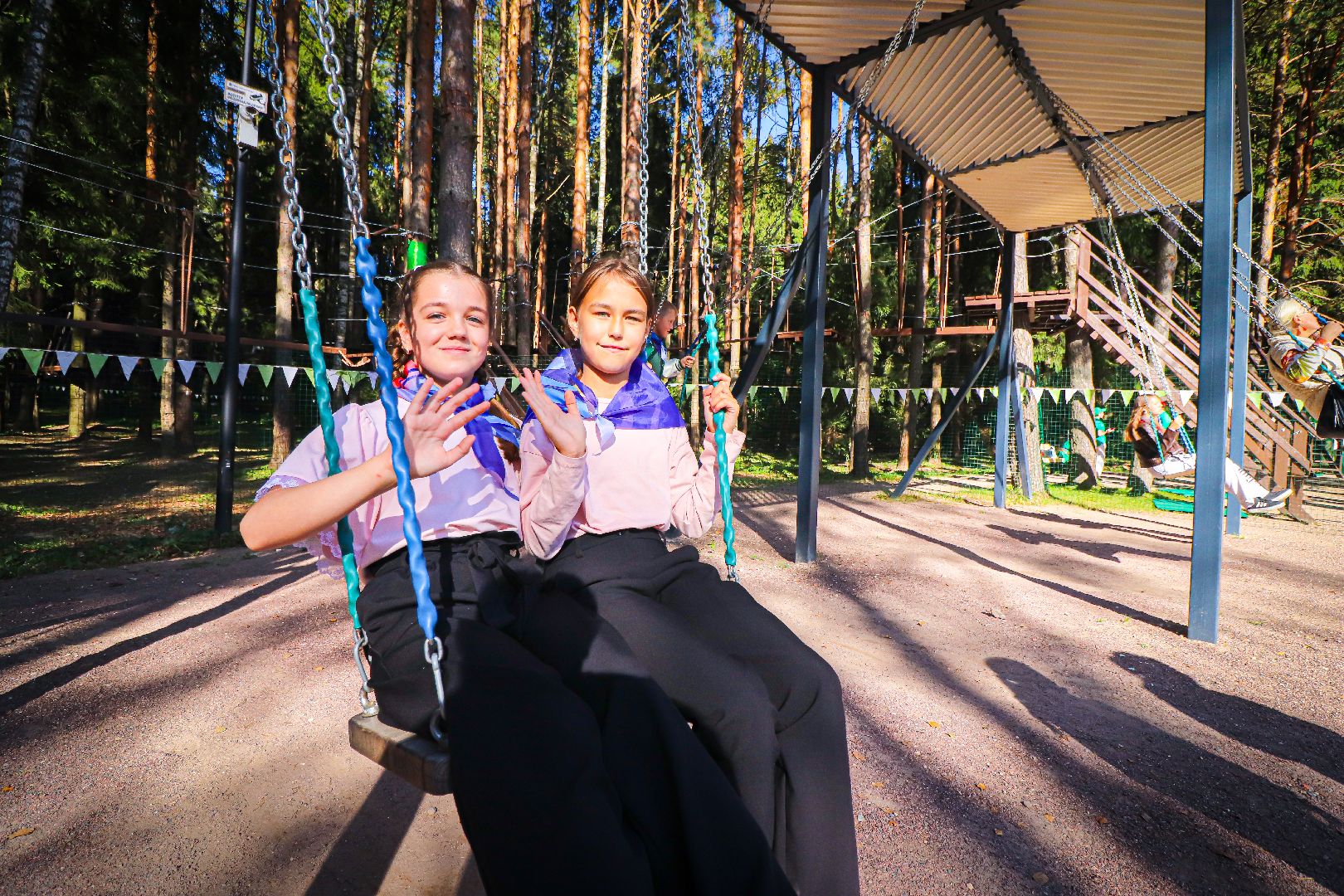 клин, общество, дети, благоустройство, веревочный парк,