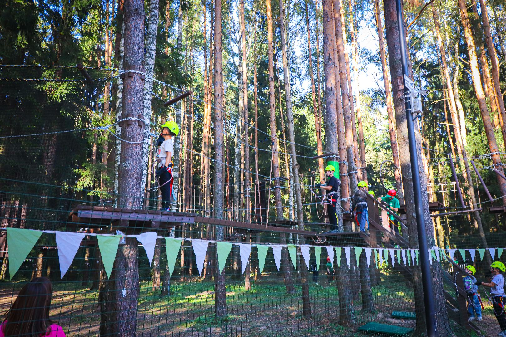клин, общество, дети, благоустройство, веревочный парк,