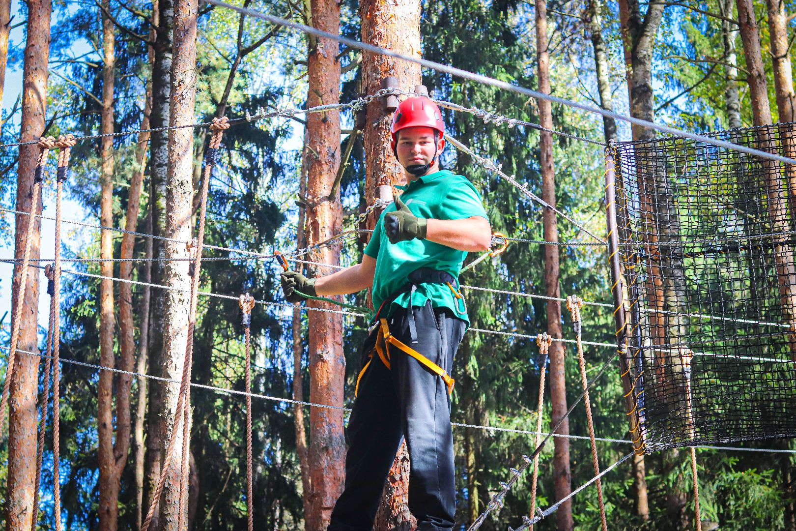 клин, общество, дети, благоустройство, веревочный парк,