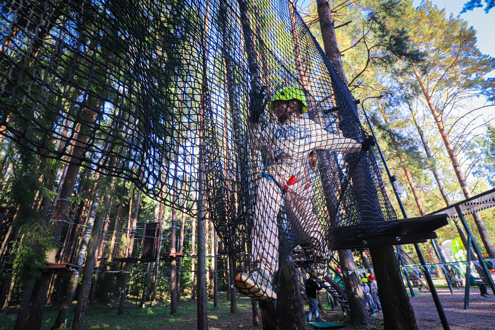 клин, общество, дети, благоустройство, веревочный парк,