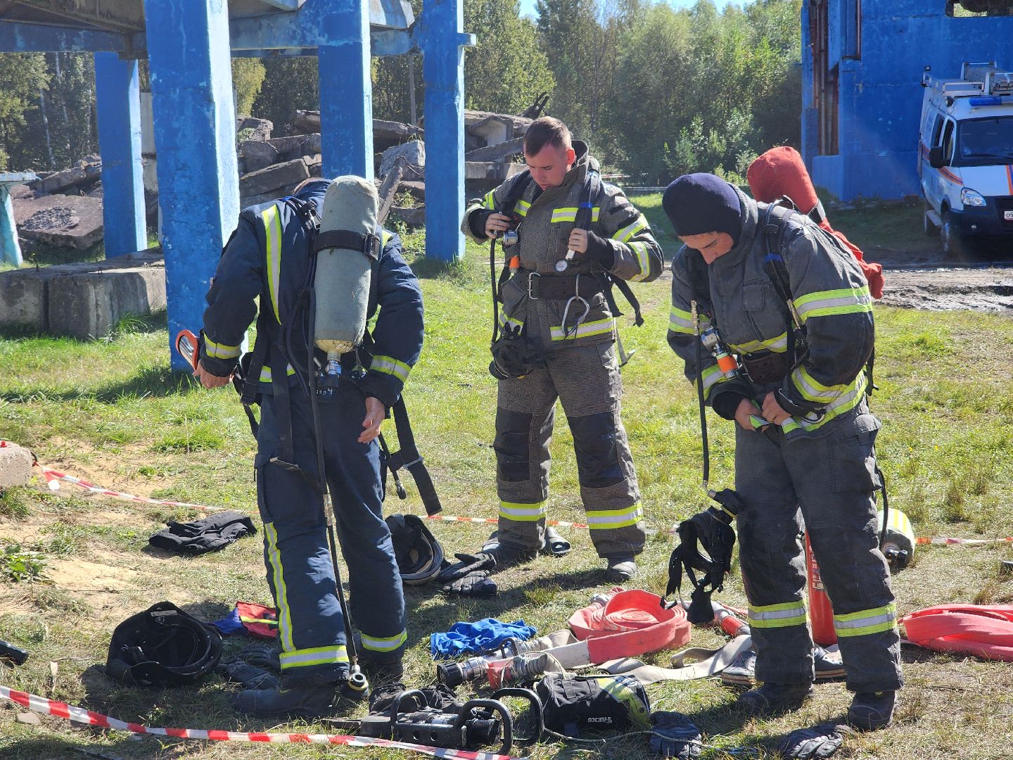 соревнования спасателей, мособлпожспас, спасатель, ногинск, богородский городской округ,