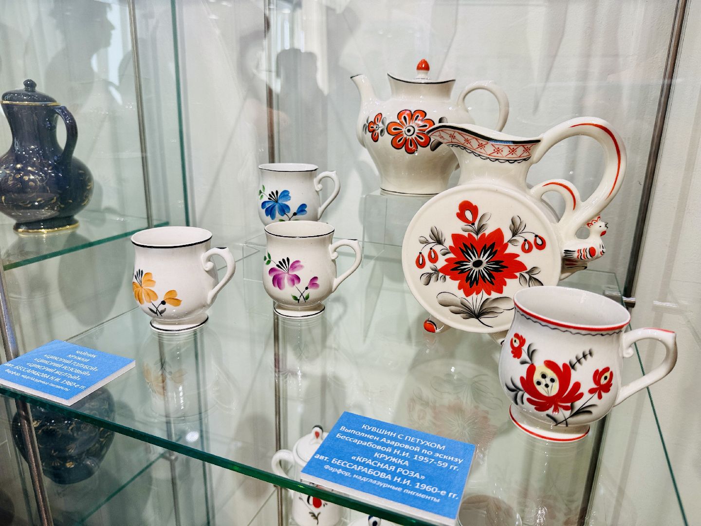 раменское, гжель, открытие выставки, бессарабова, художники гжели,