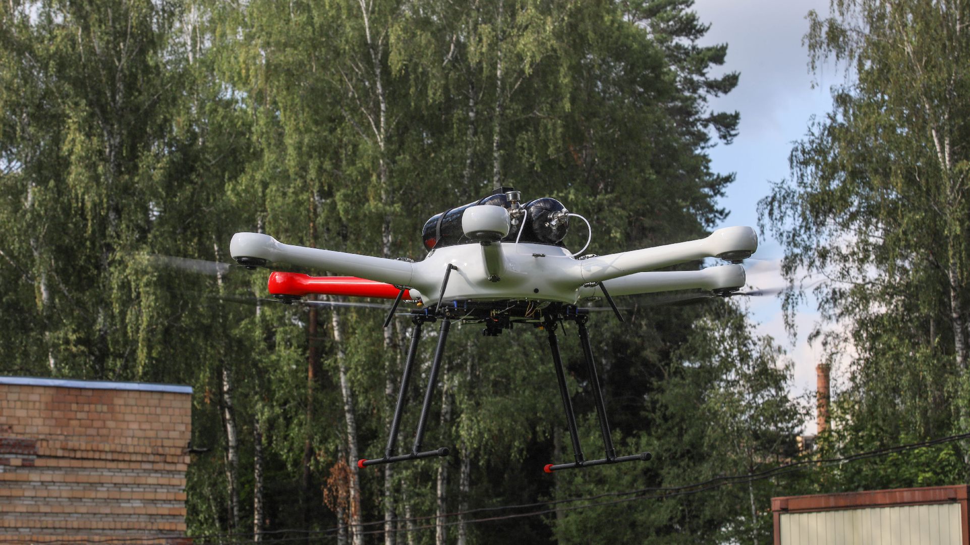 Черноголовка, Водородные установки, Гексакоптер ,