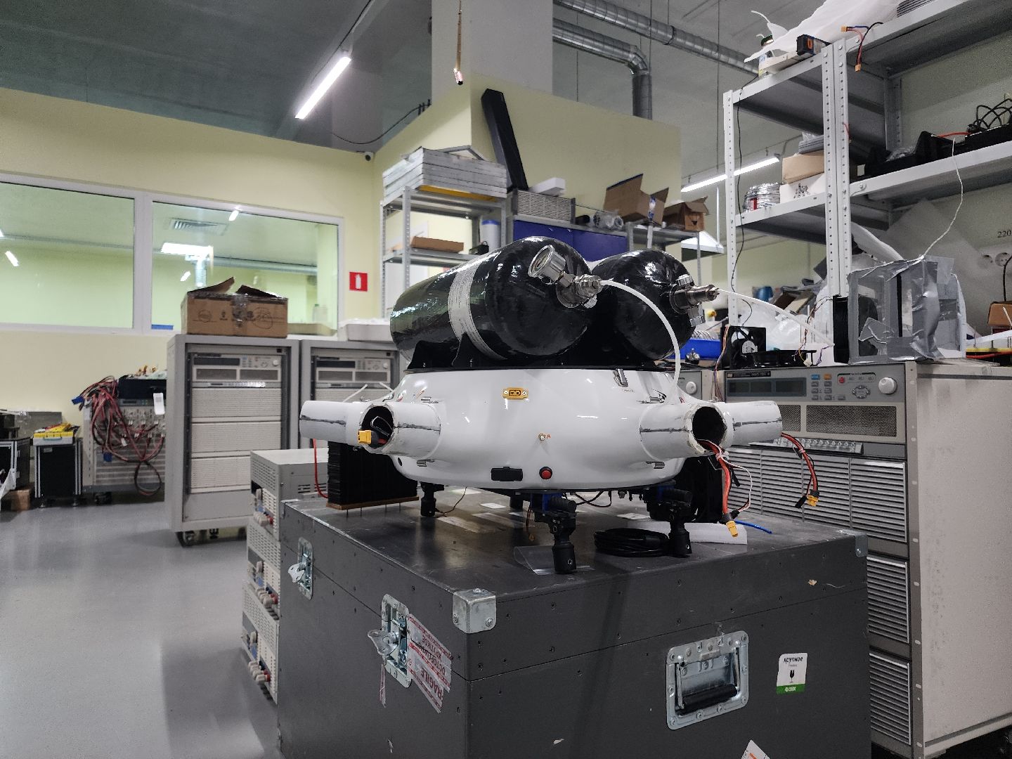 Черноголовка, Водородные установки, Гексакоптер ,