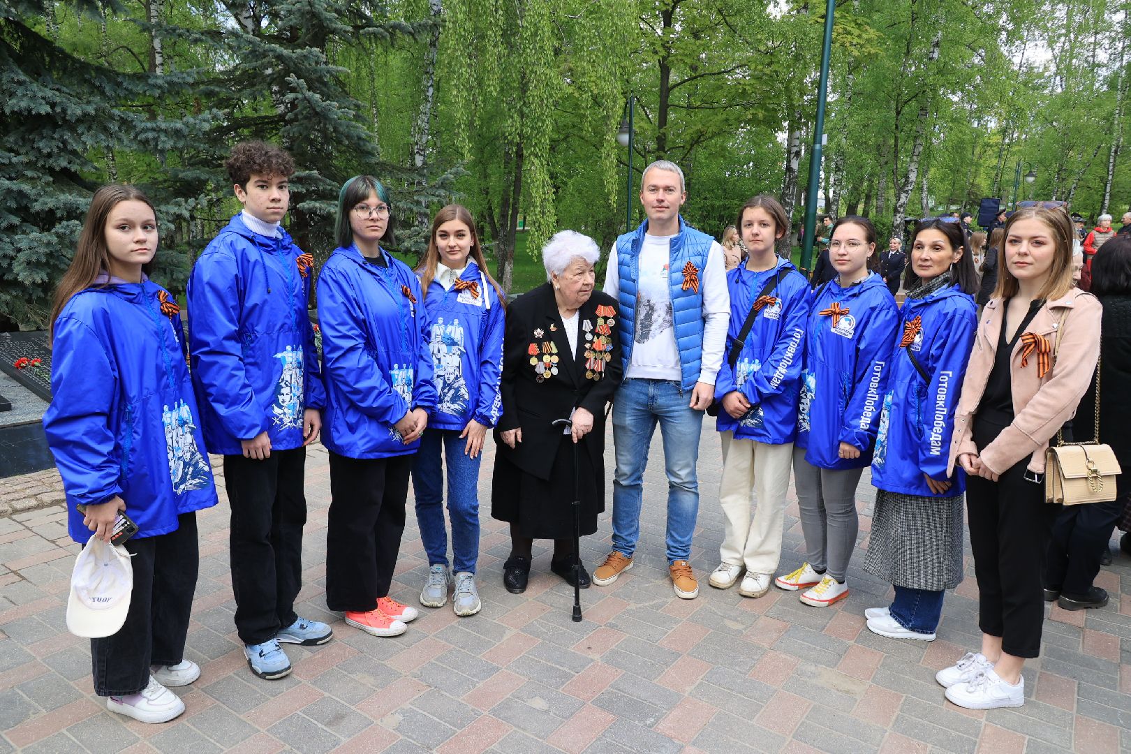 День Победы, возложение цветов, минута молчания, Дзержинский