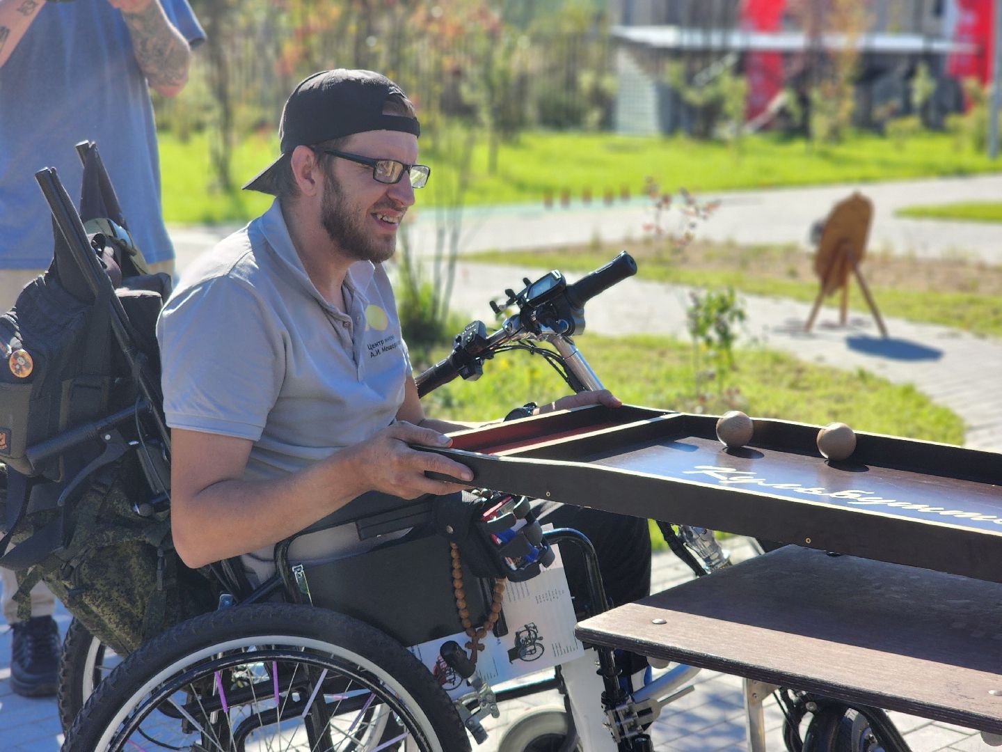 сергиев посад, сергиево-посадский городской округ, центр мещерякова, подмосковье без границ, игорь гундеров, колясочники, фестиваль равных возможностей, забег на колясках, колесница,