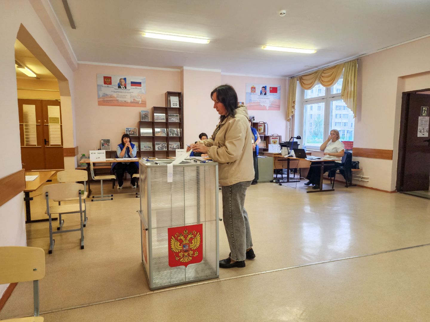 Подольск, Выборы, Голосование, Избирательный участок, уик,