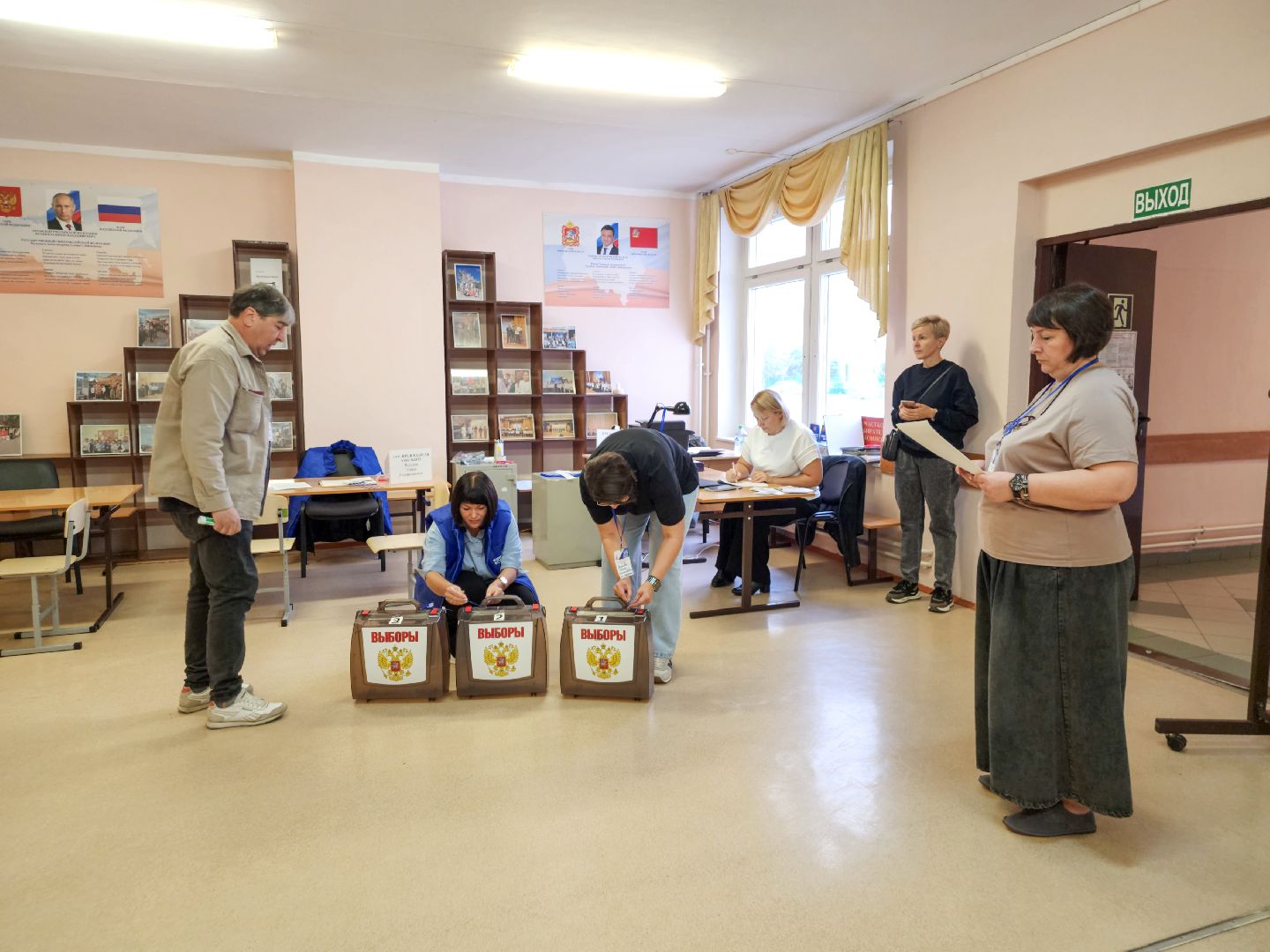 Подольск, Выборы, Голосование, Избирательный участок, уик,