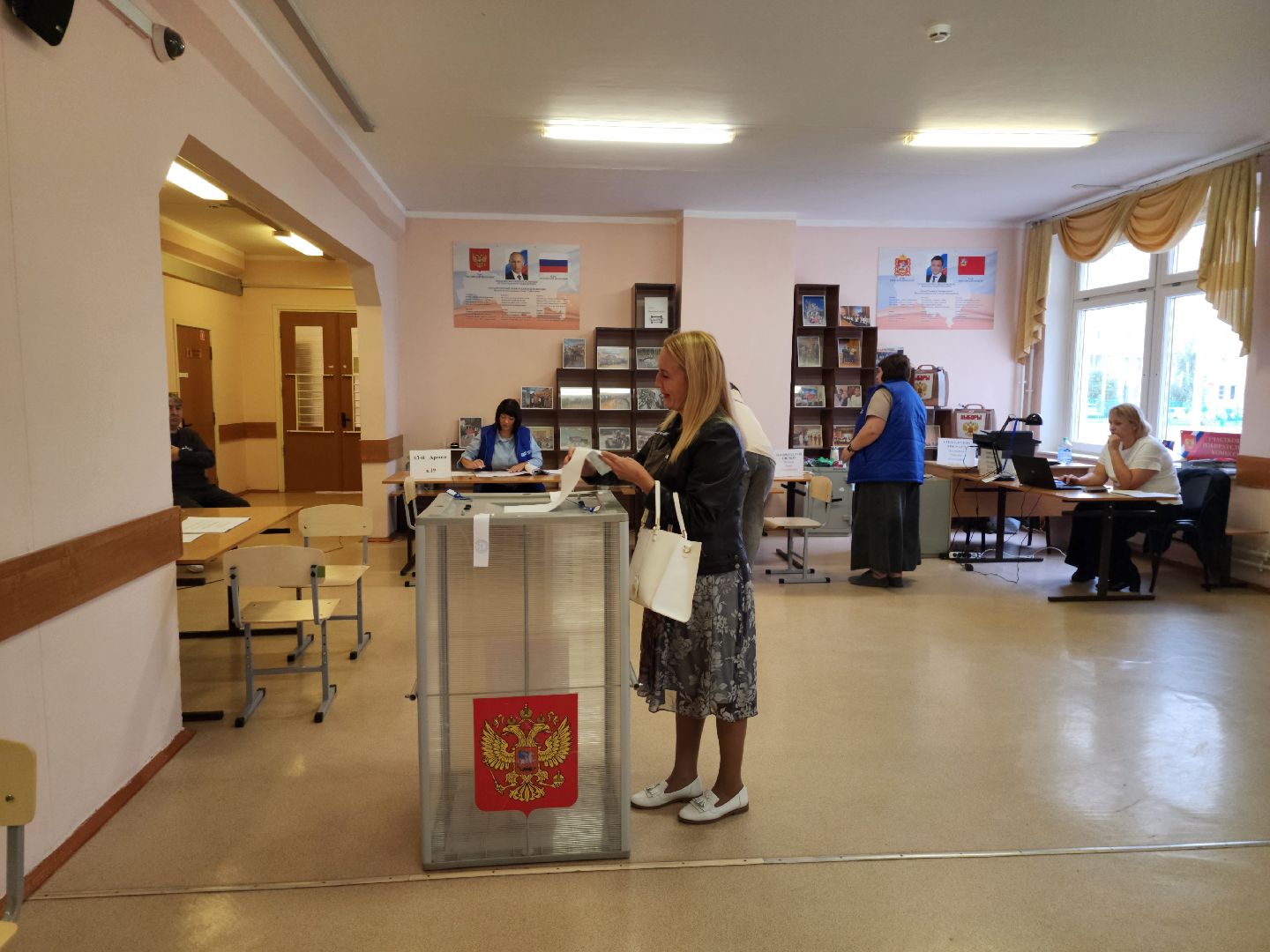 Подольск, Выборы, Голосование, Избирательный участок, уик,