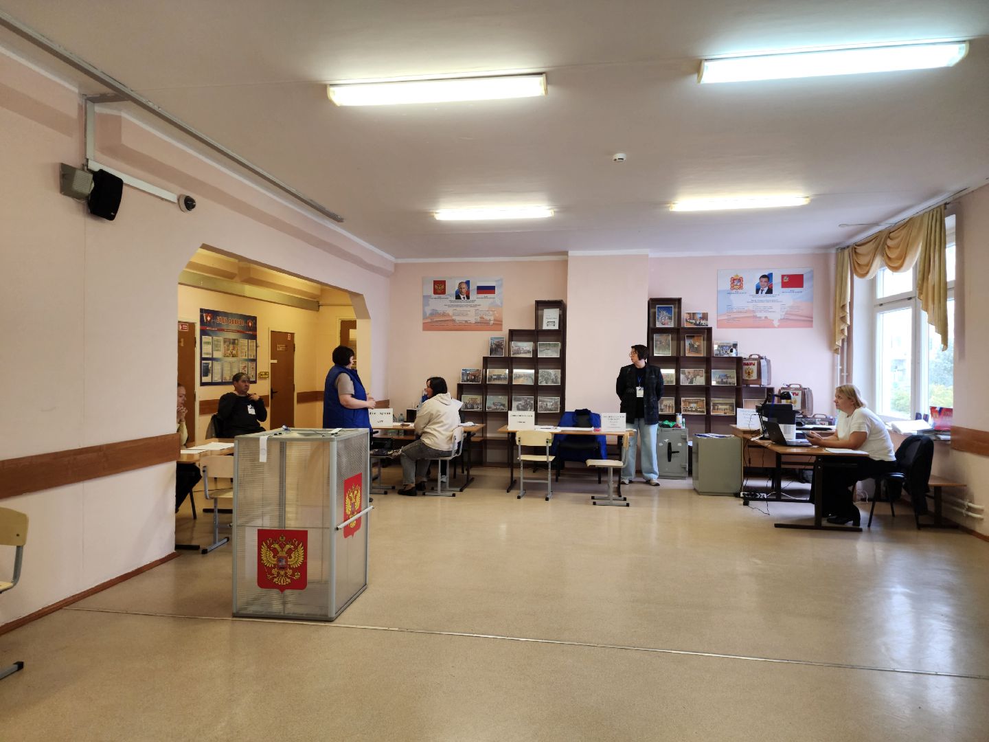 Подольск, Выборы, Голосование, Избирательный участок, уик,