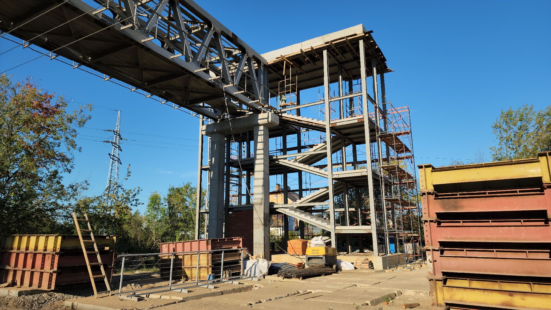 безопасность в городе, надземный переход, Лобня ,
