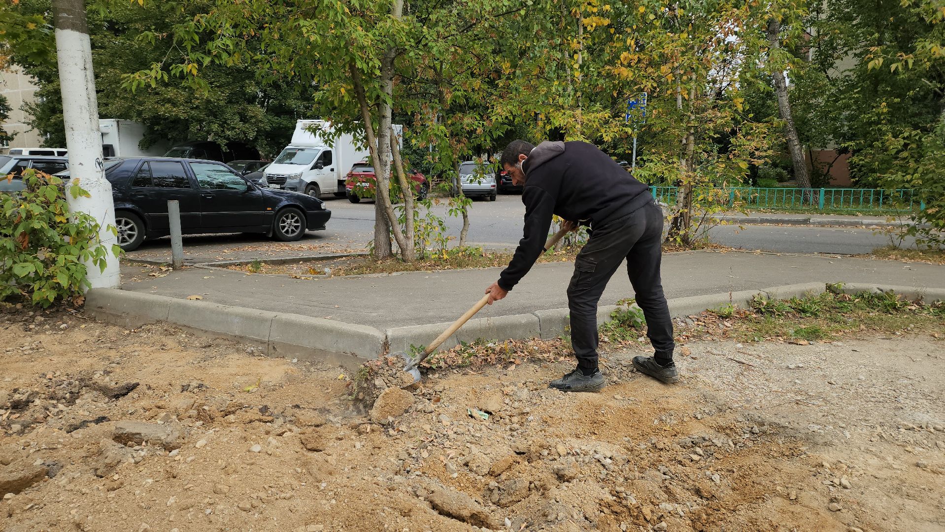 красногорск, парковка, народные тропы,