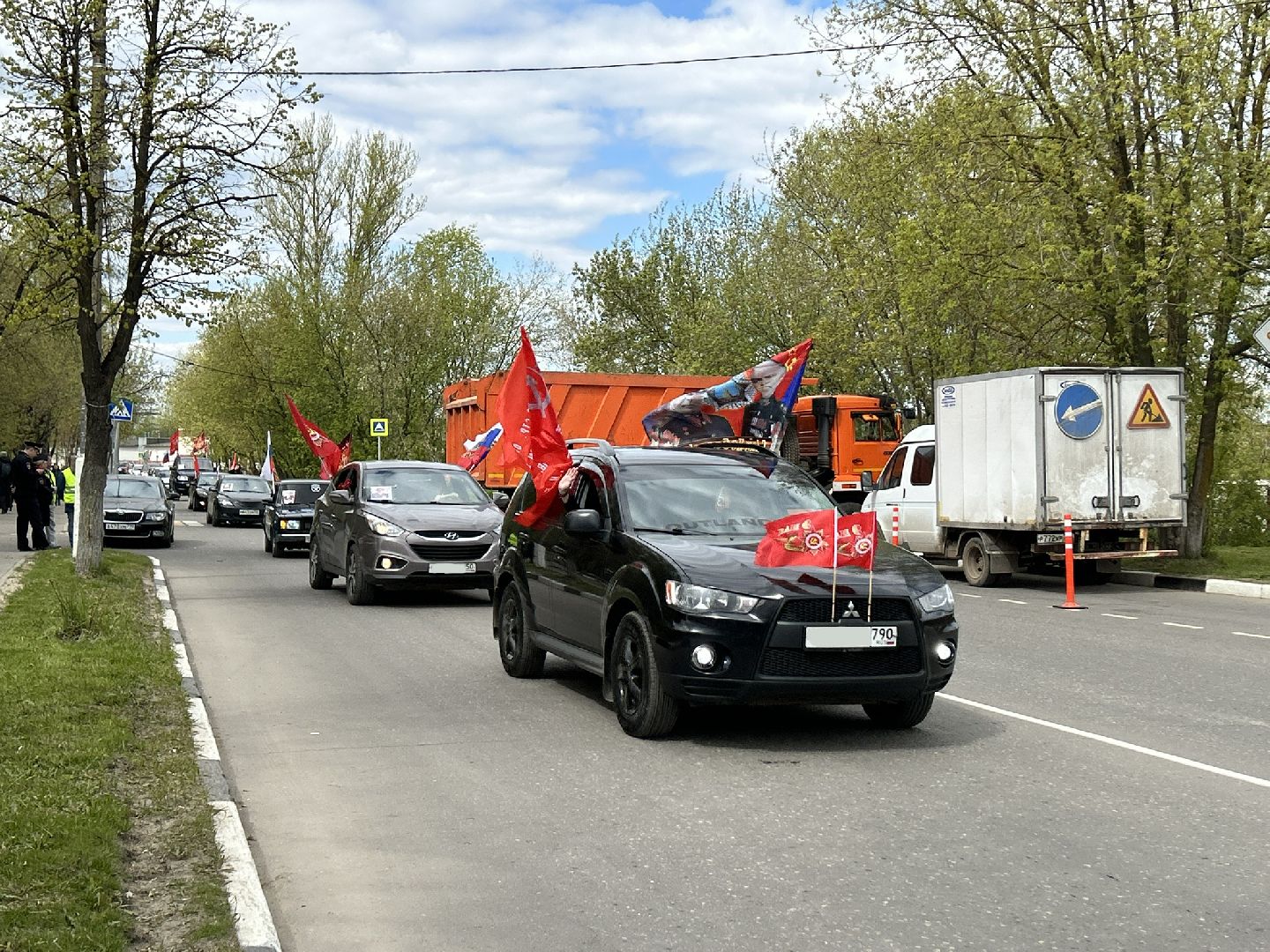 Автопробег, День Победы