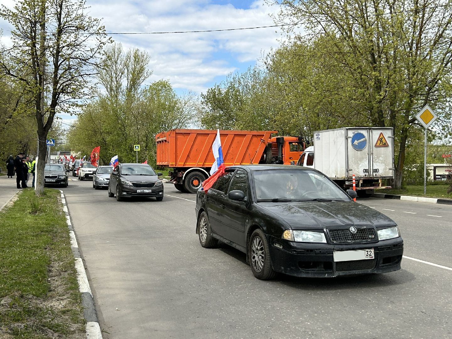 Автопробег, День Победы