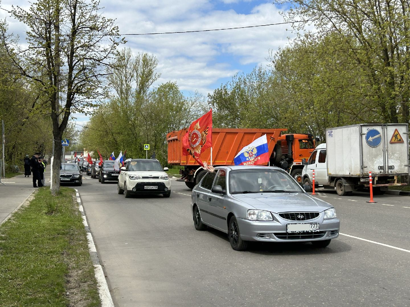 Автопробег, День Победы