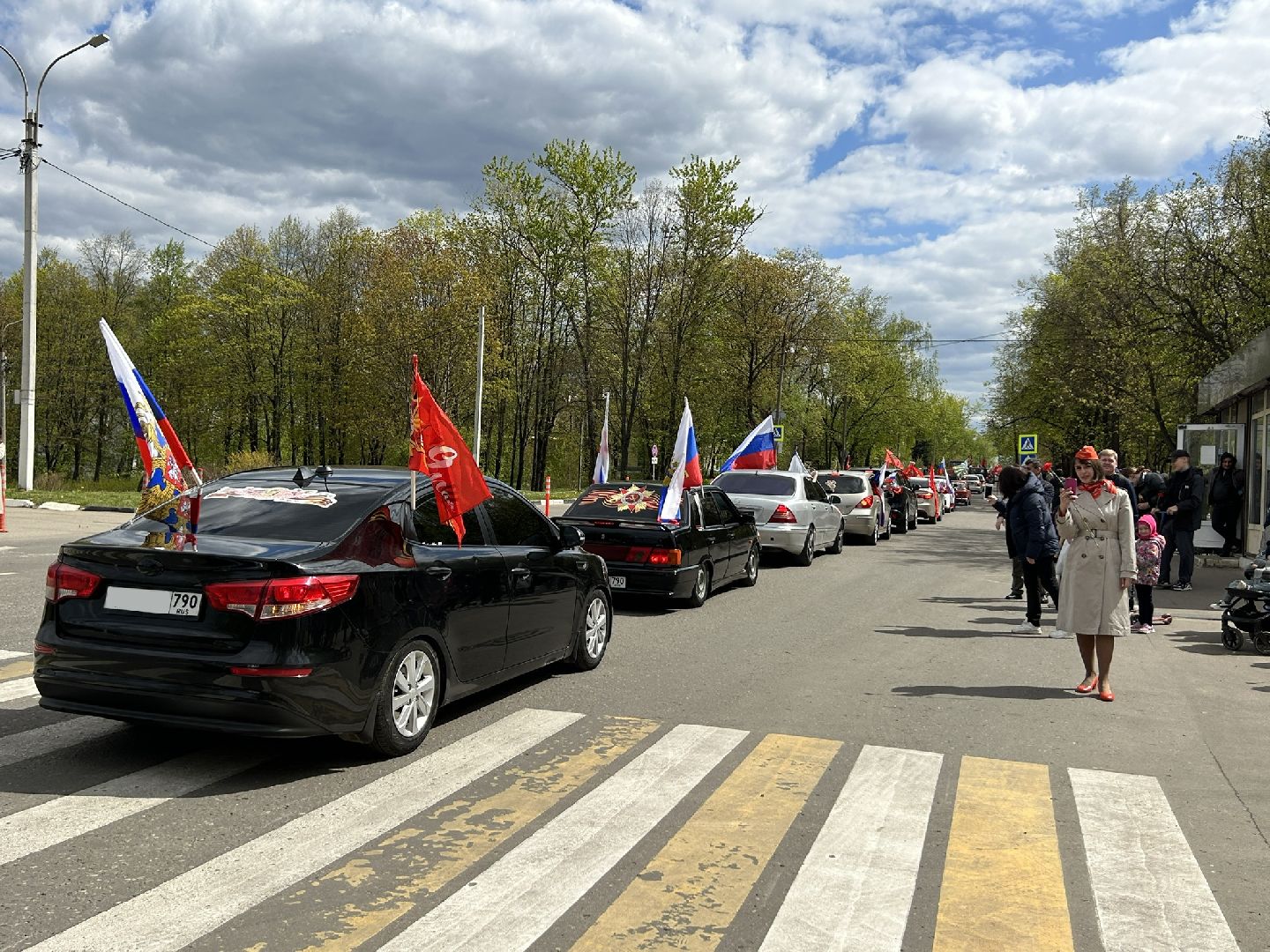 Автопробег, День Победы