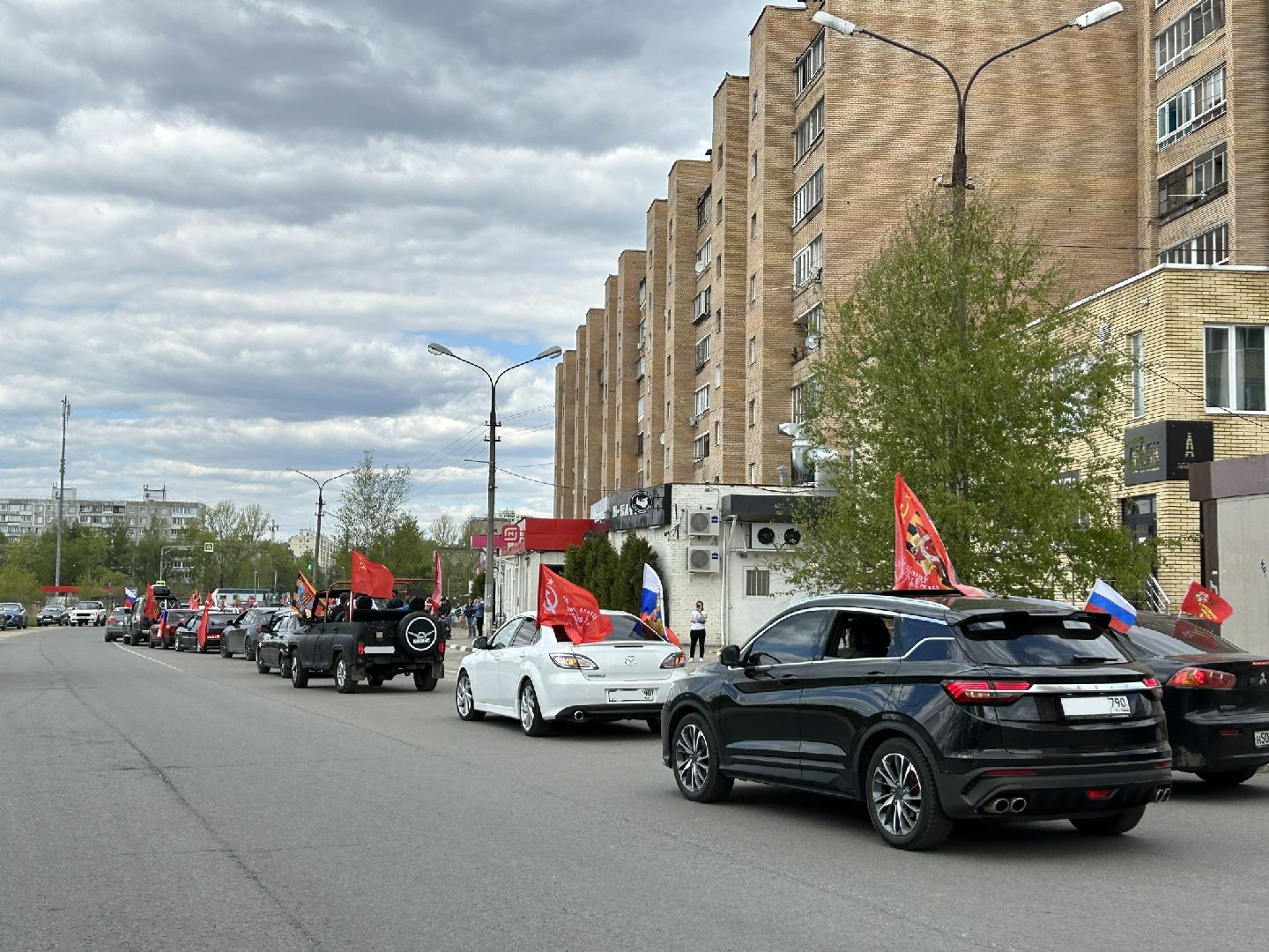 Автопробег, День Победы