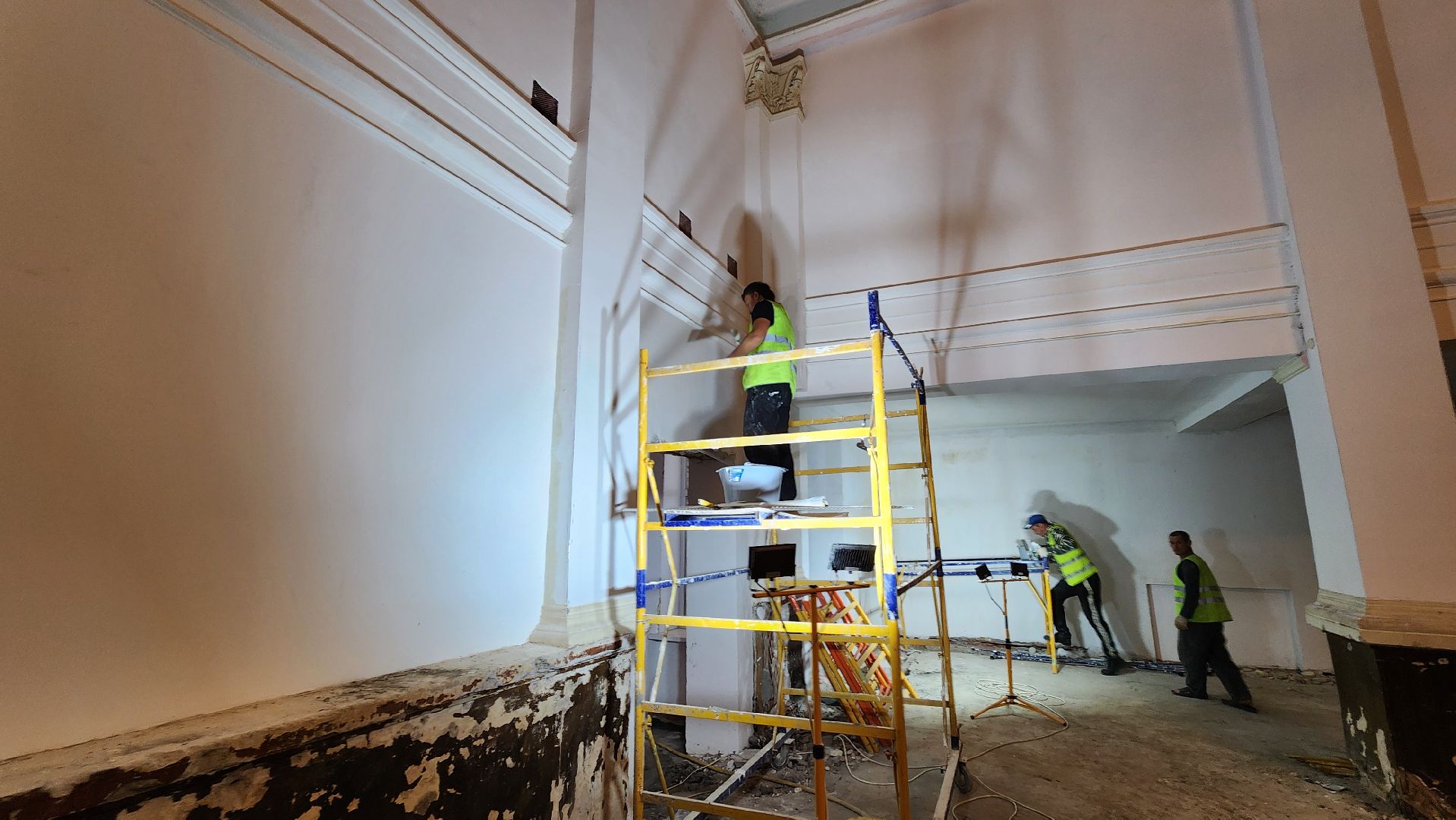 руза, дорохово, ремонт дома культуры, строительство,