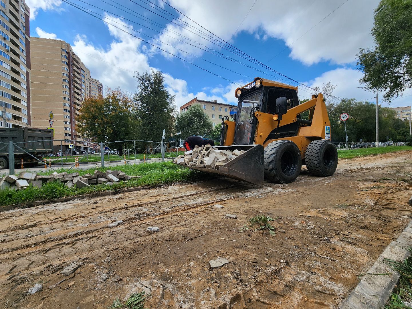 солнечногорск, жители , благоустройство , тротуар,