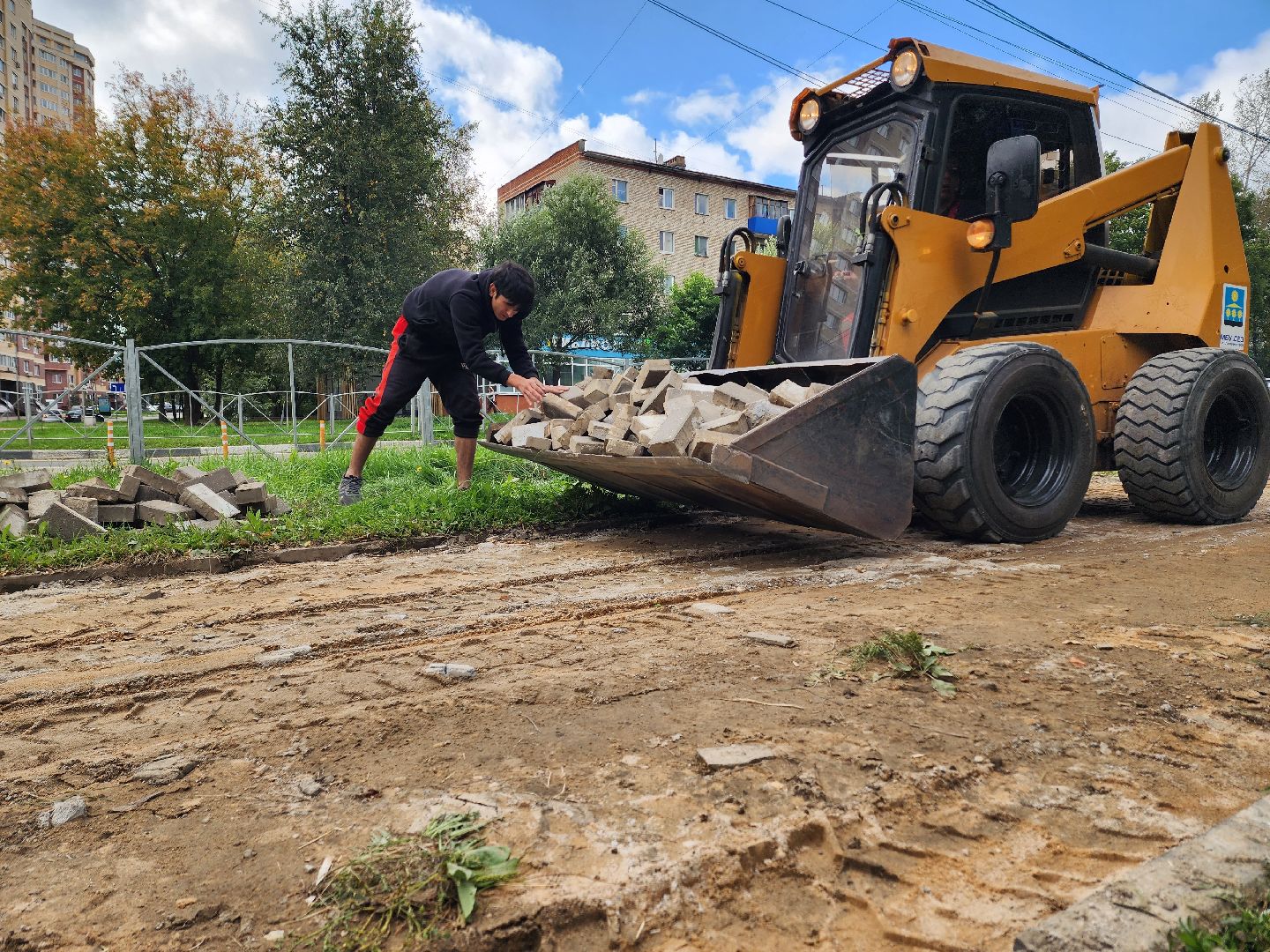 солнечногорск, жители , благоустройство , тротуар,