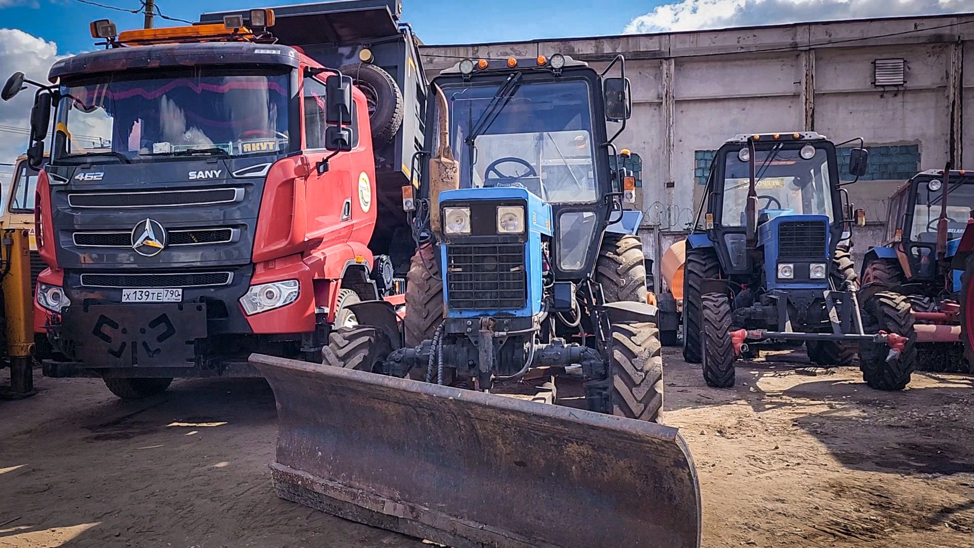 бронницы, новая коммунальная техника, подготовка техники к зиме,