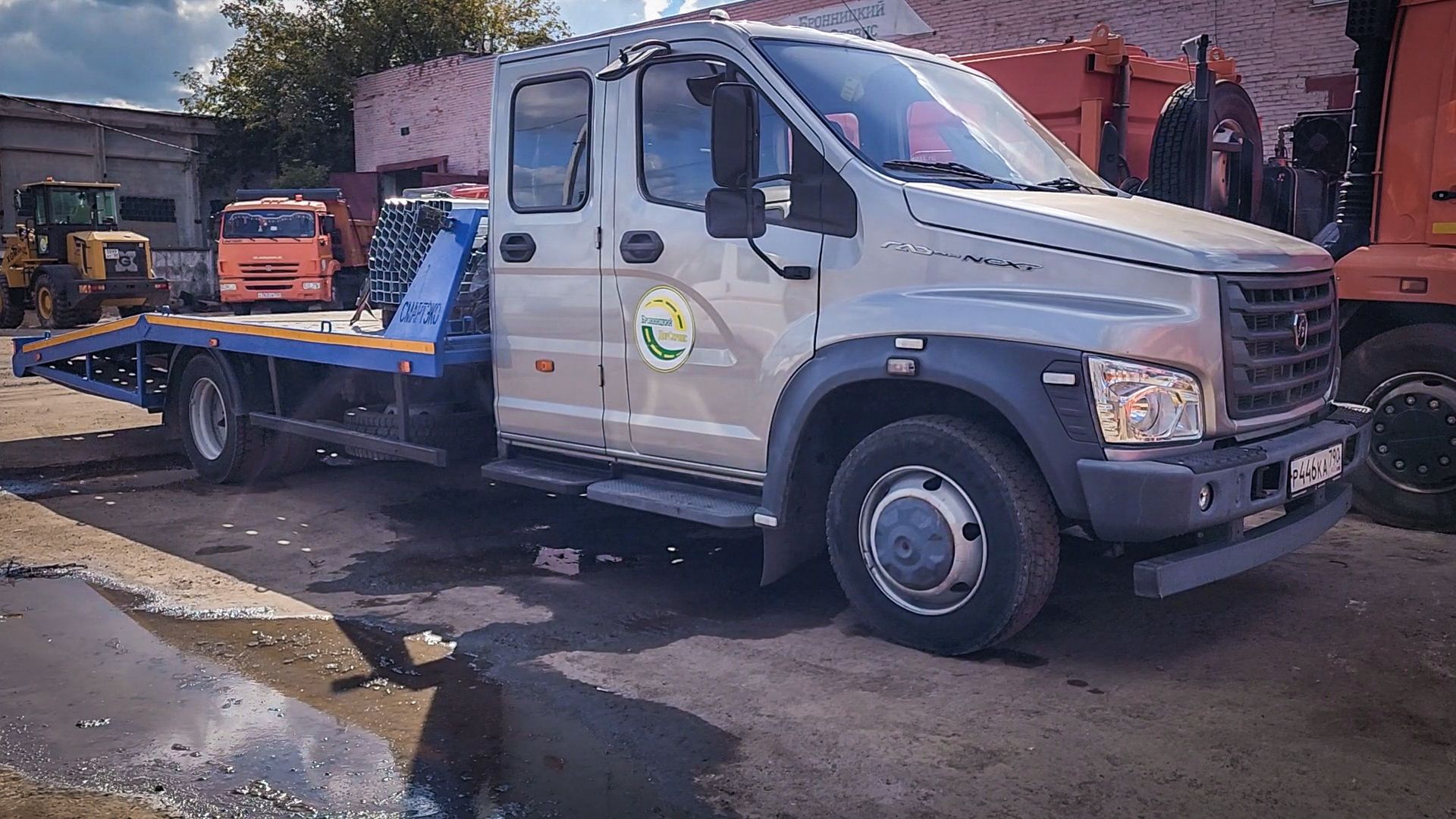 бронницы, новая коммунальная техника, подготовка техники к зиме,