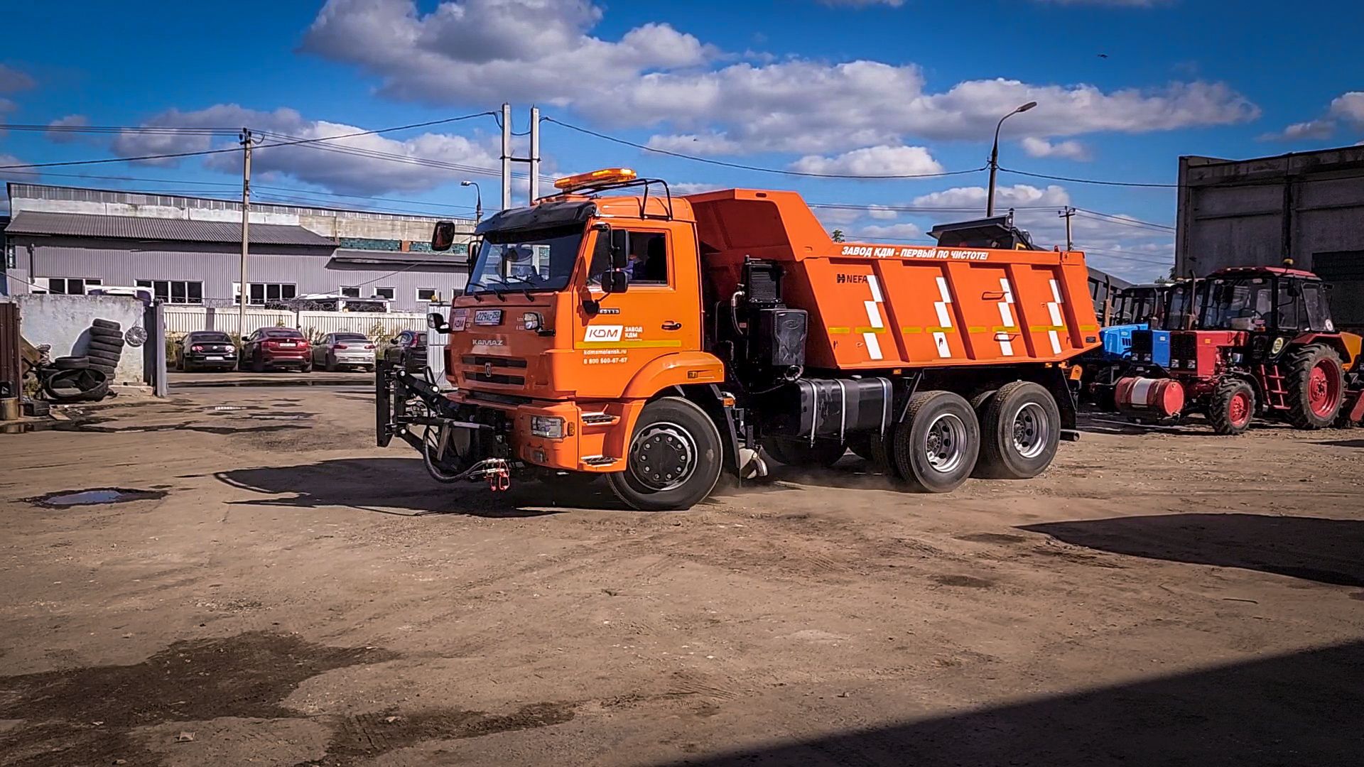 бронницы, новая коммунальная техника, подготовка техники к зиме,
