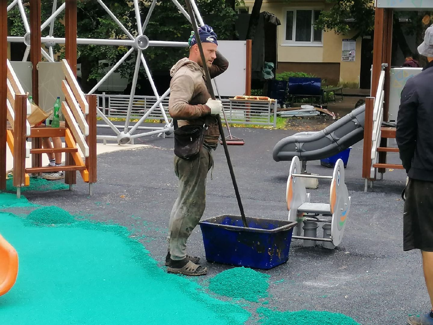городской округ восход, благоустройство, детская площадка, спортивная площадка,