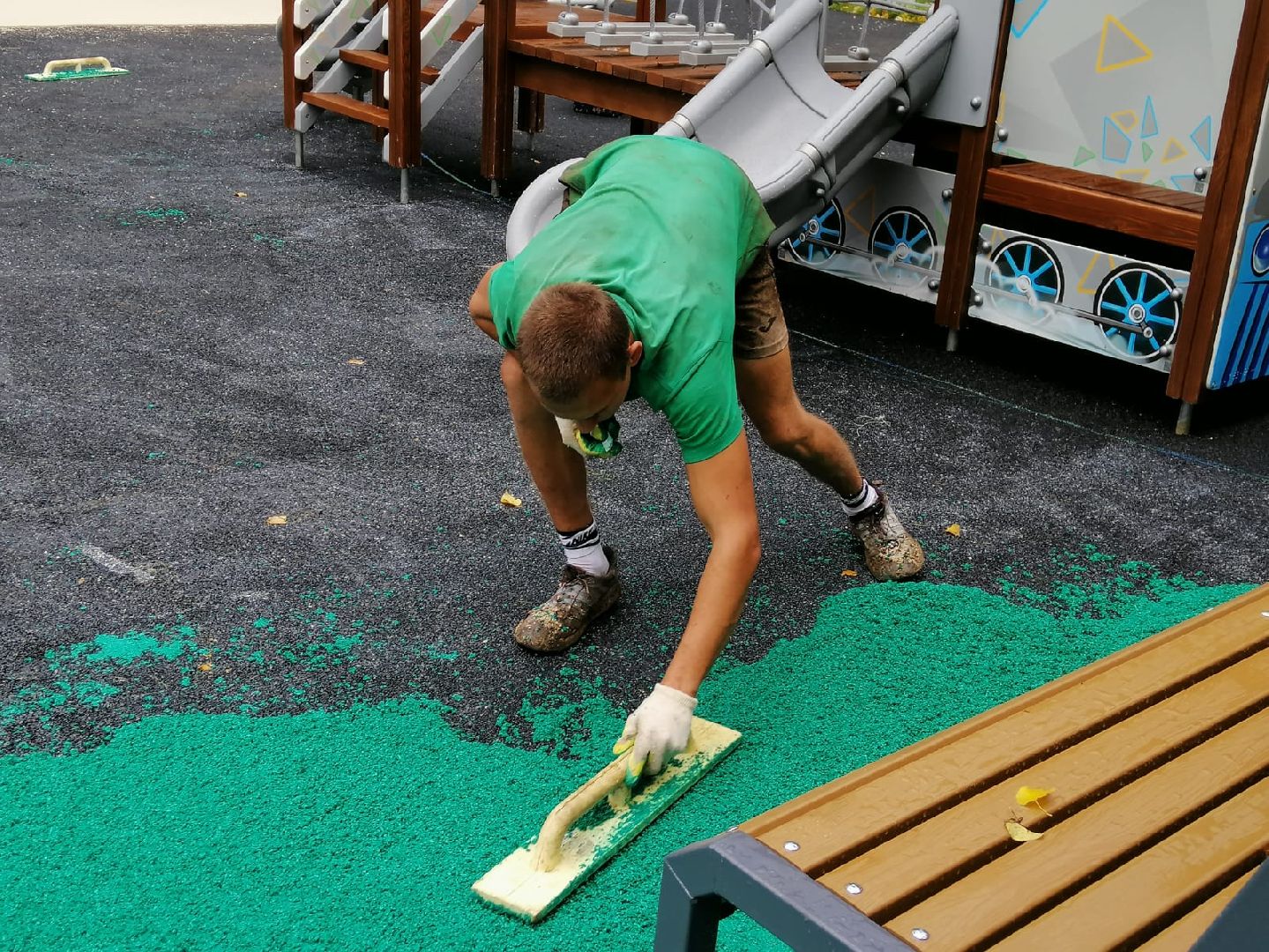 городской округ восход, благоустройство, детская площадка, спортивная площадка,