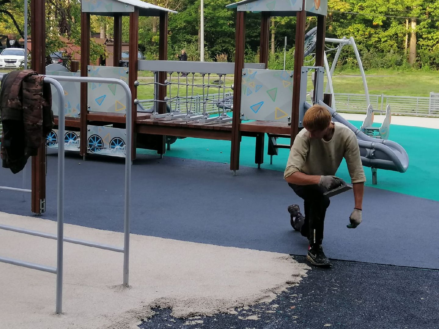 городской округ восход, благоустройство, детская площадка, спортивная площадка,