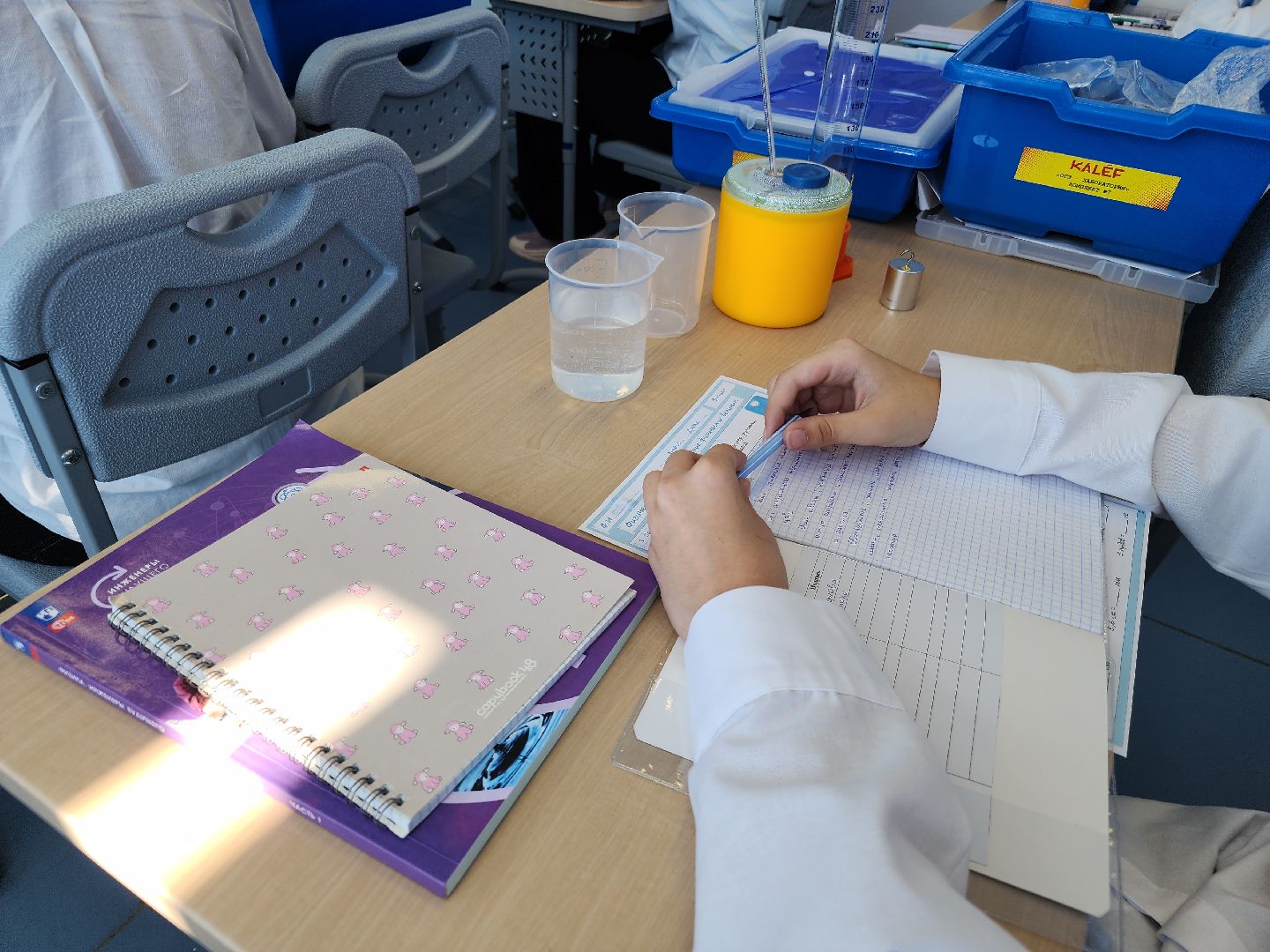 Новое оборудование в школе, ликинский автобусный завод, ликино-дулево, орехово-зуевский округ,