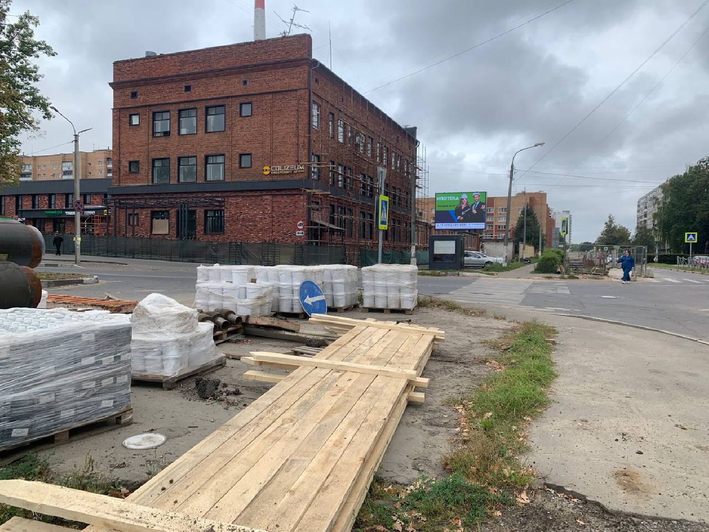 ступино, Горького, жкх, ремонт, теплосеть,