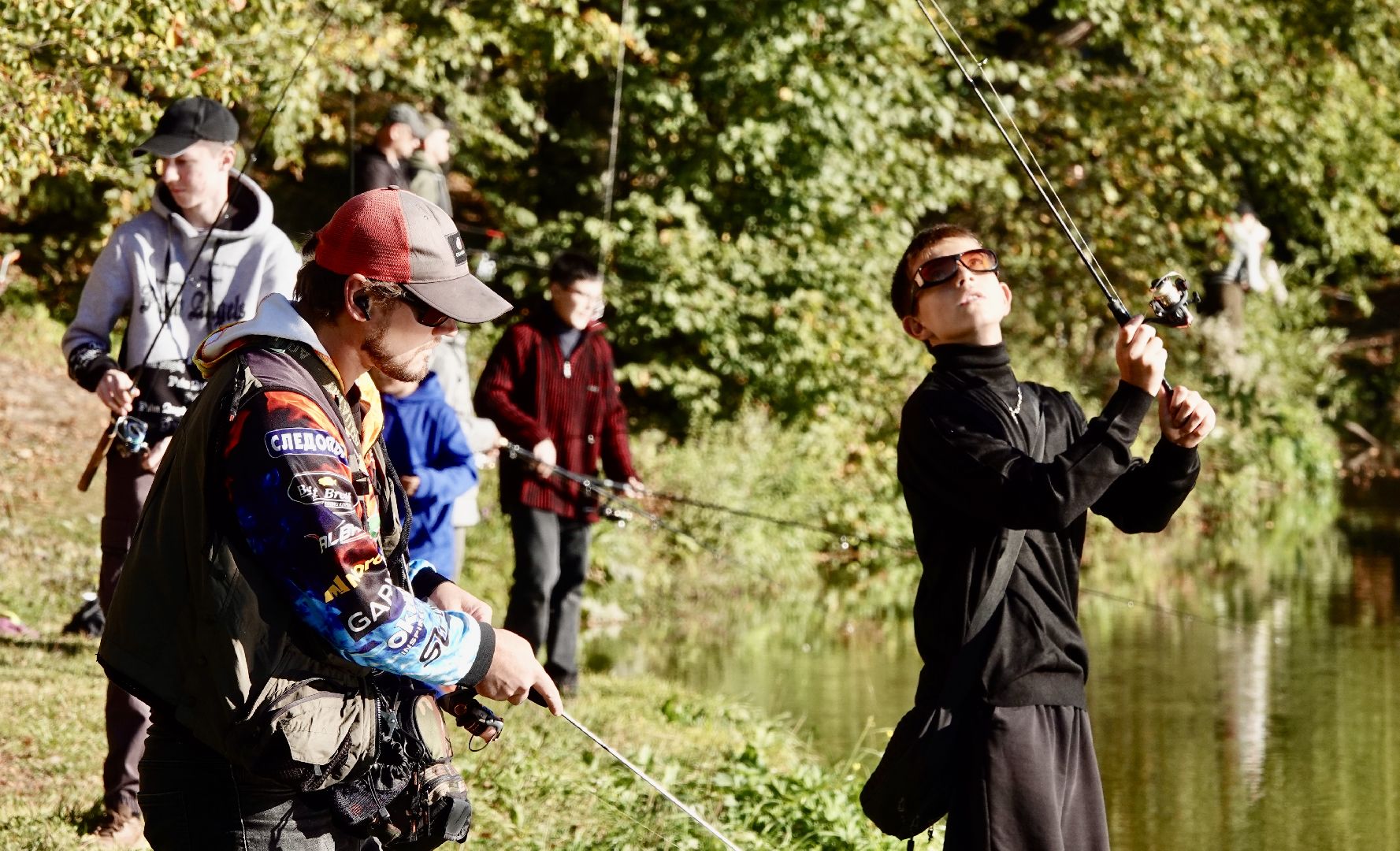 посадский спиннинг , парки мо, сергиево-посадский городской округ, сергиев посад, скитские пруды , рыбалка , соревнования ,